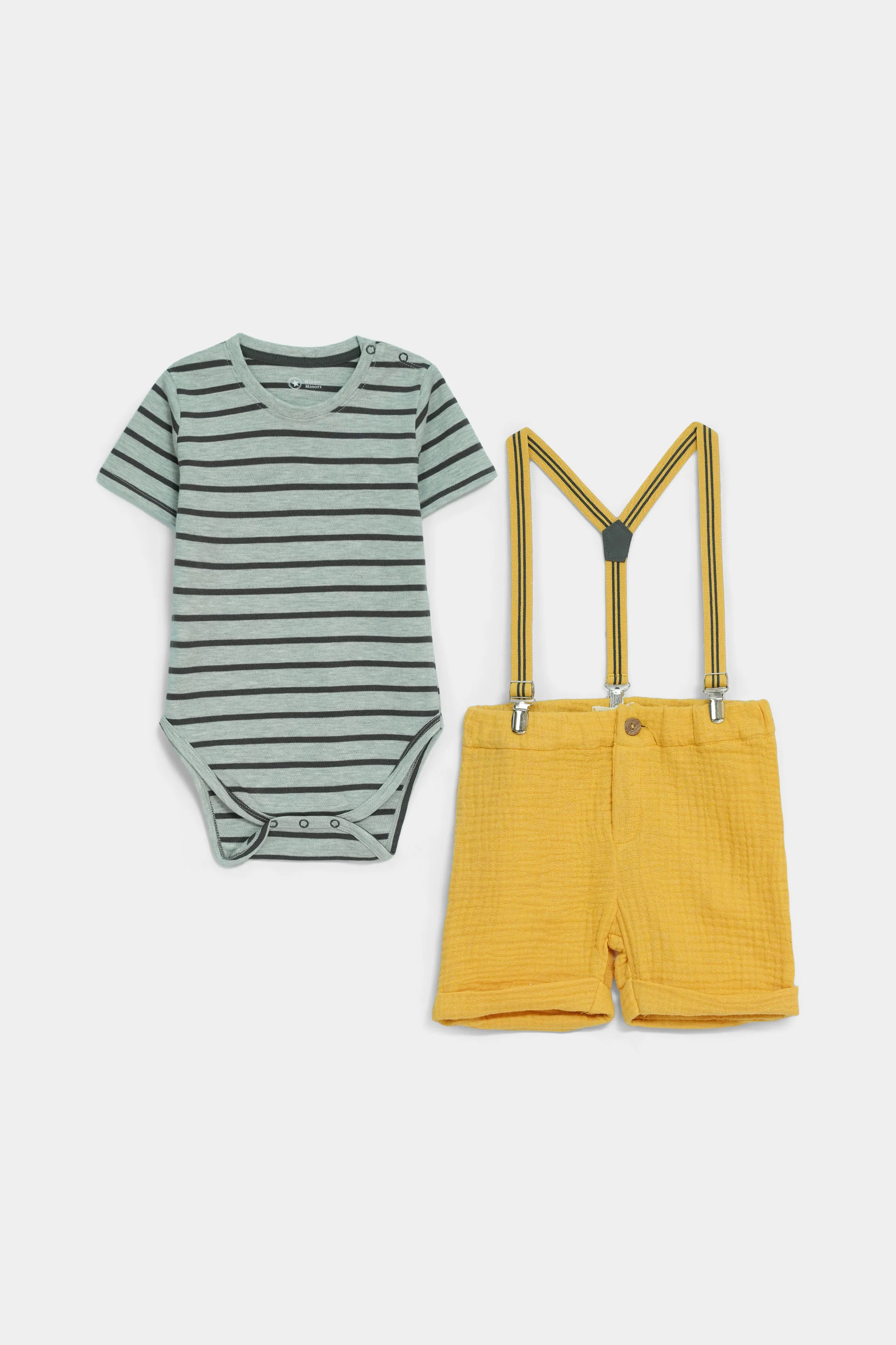 Dungaree With Bodysuit (BD-206)