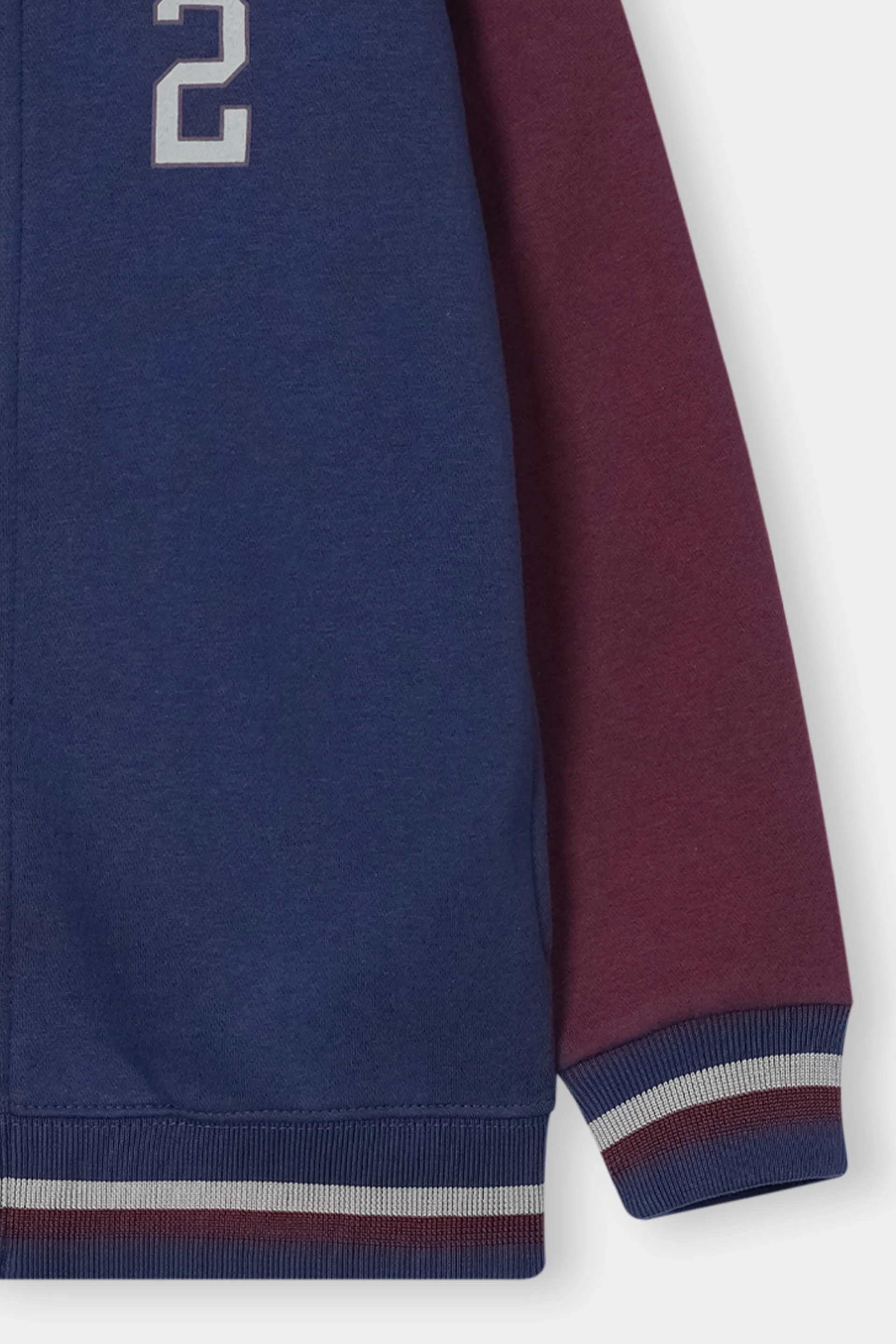 T-Shirt And Mock Neck Zip Through Upper (BJT-058) - Image 6