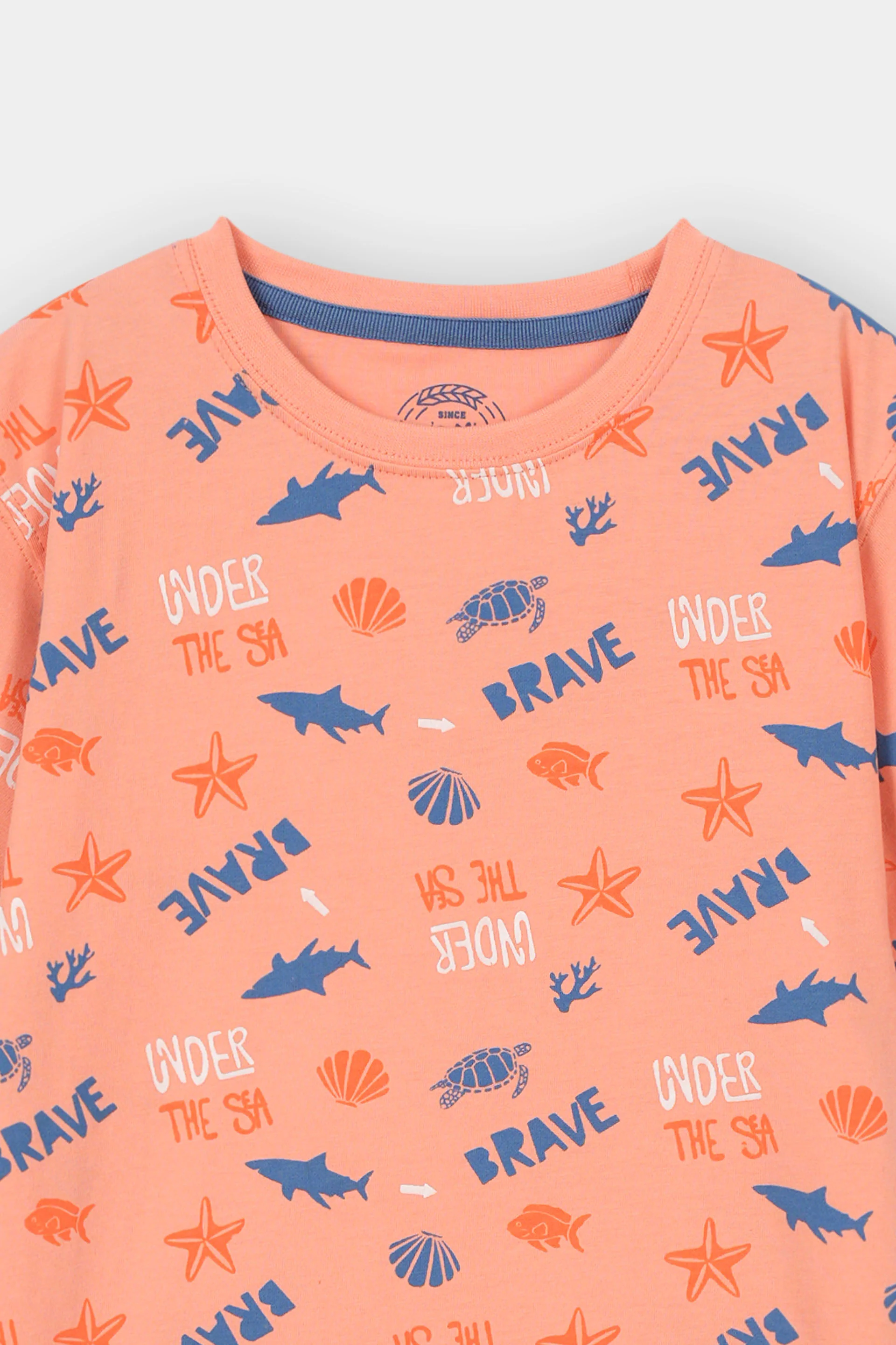 Graphic T-Shirt With Shorts (BTS-113) - Image 4