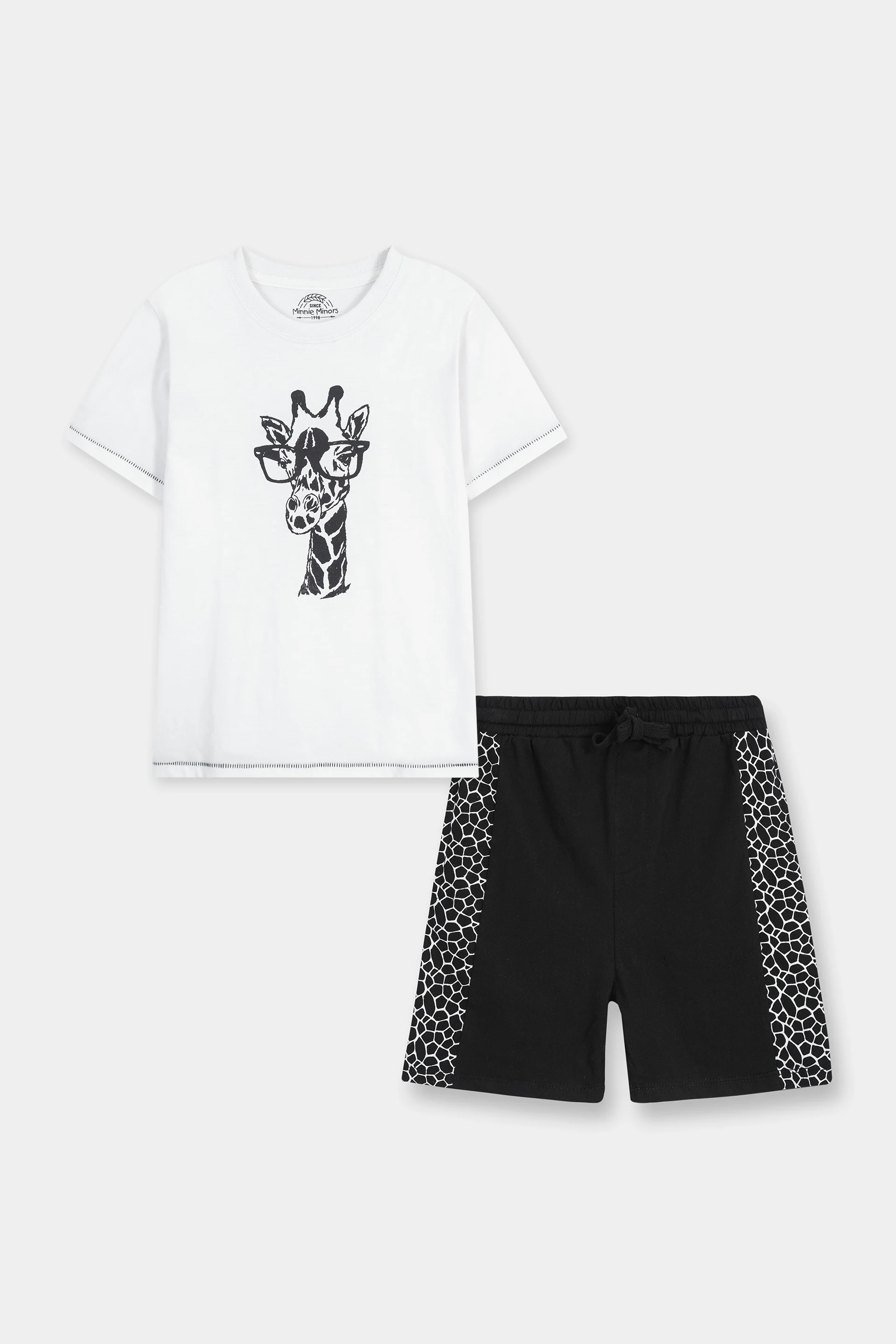 Graphic T-Shirt With Shorts (BTS-116)