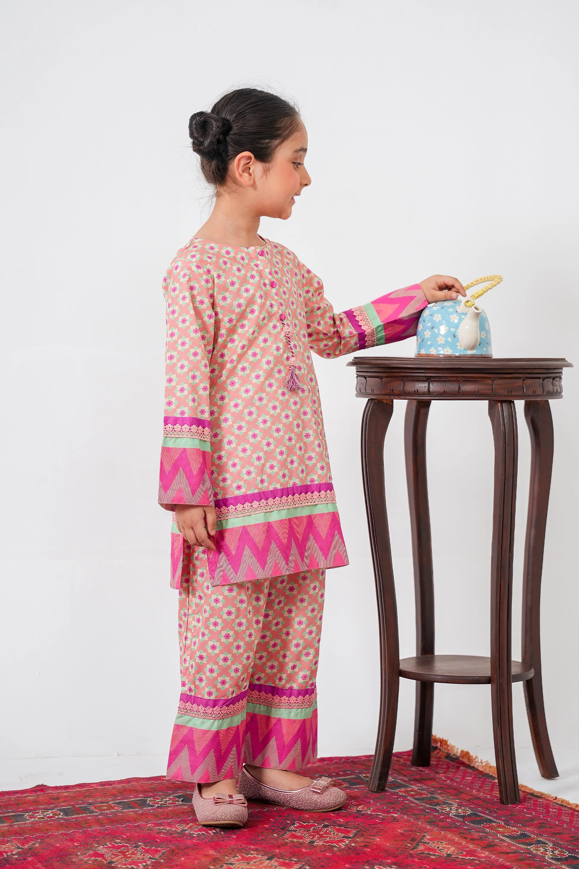 Printed Shirt & Shalwar (DGKS2-01) - Image 3