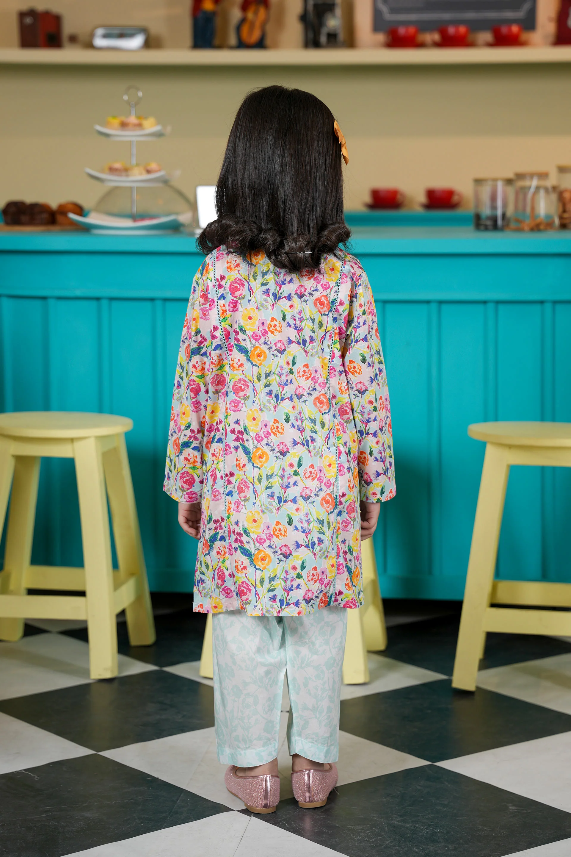 Printed Kameez And Shalwar (DGKSB-71) - Image 4