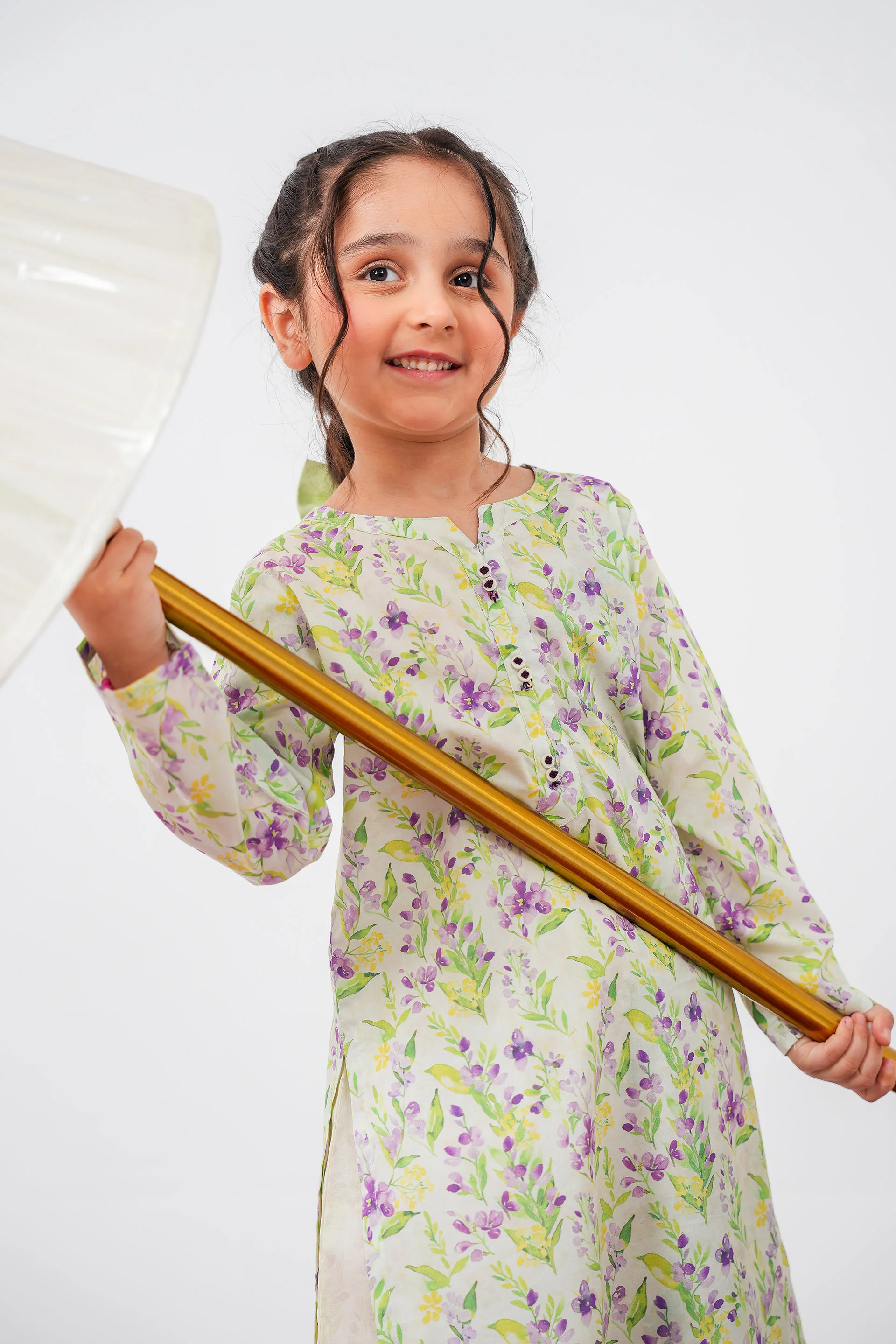 Printed Kameez With Trousers (DGKSB-76) - Image 5