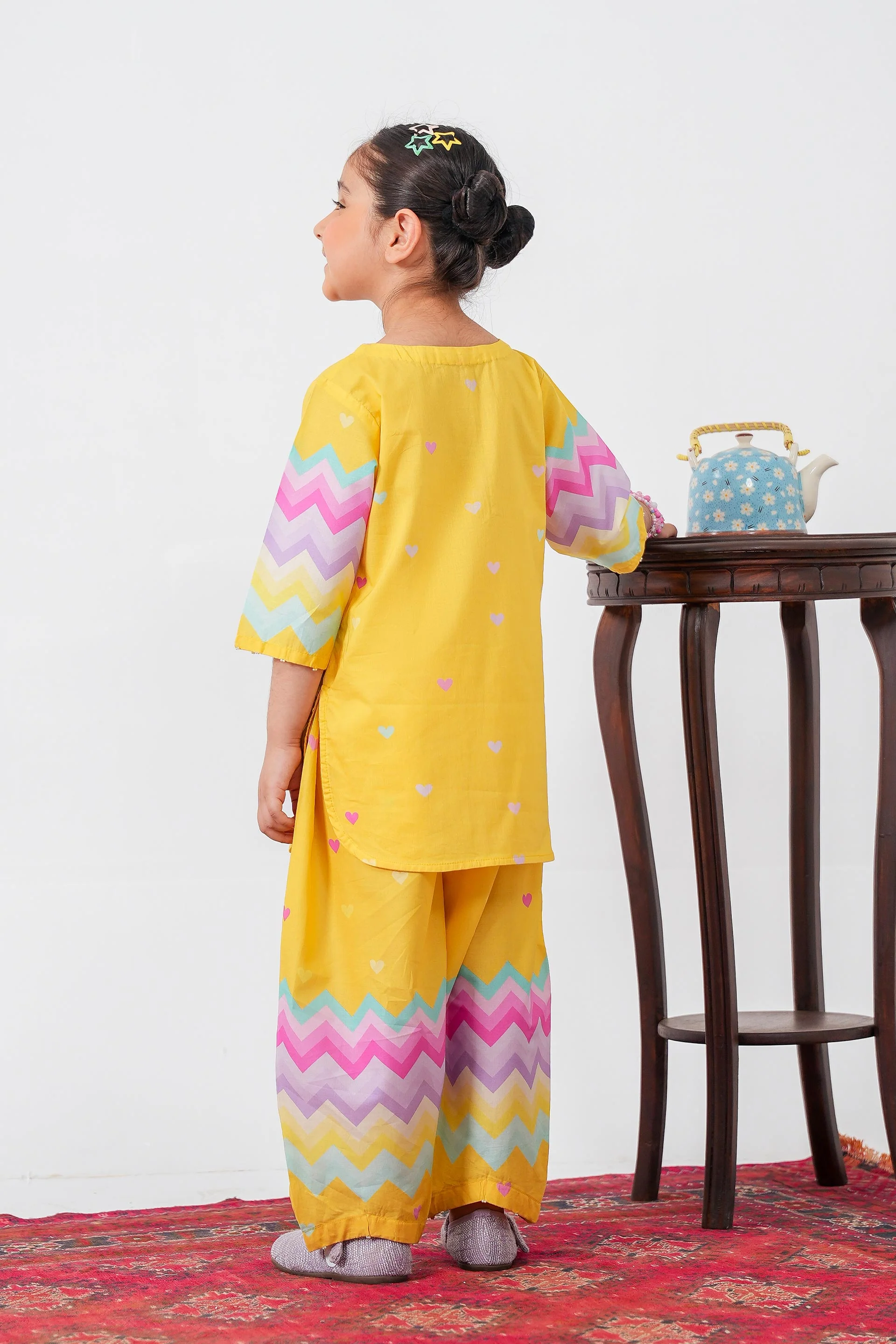 Printed Shirt & Trousers (DGKSB2-07) - Image 4