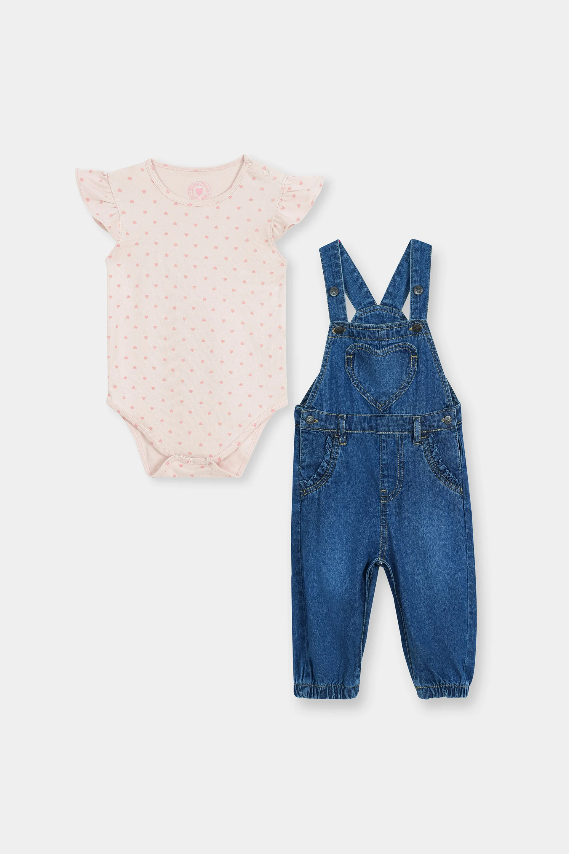 Dungaree With T-Shirt (GD-170)
