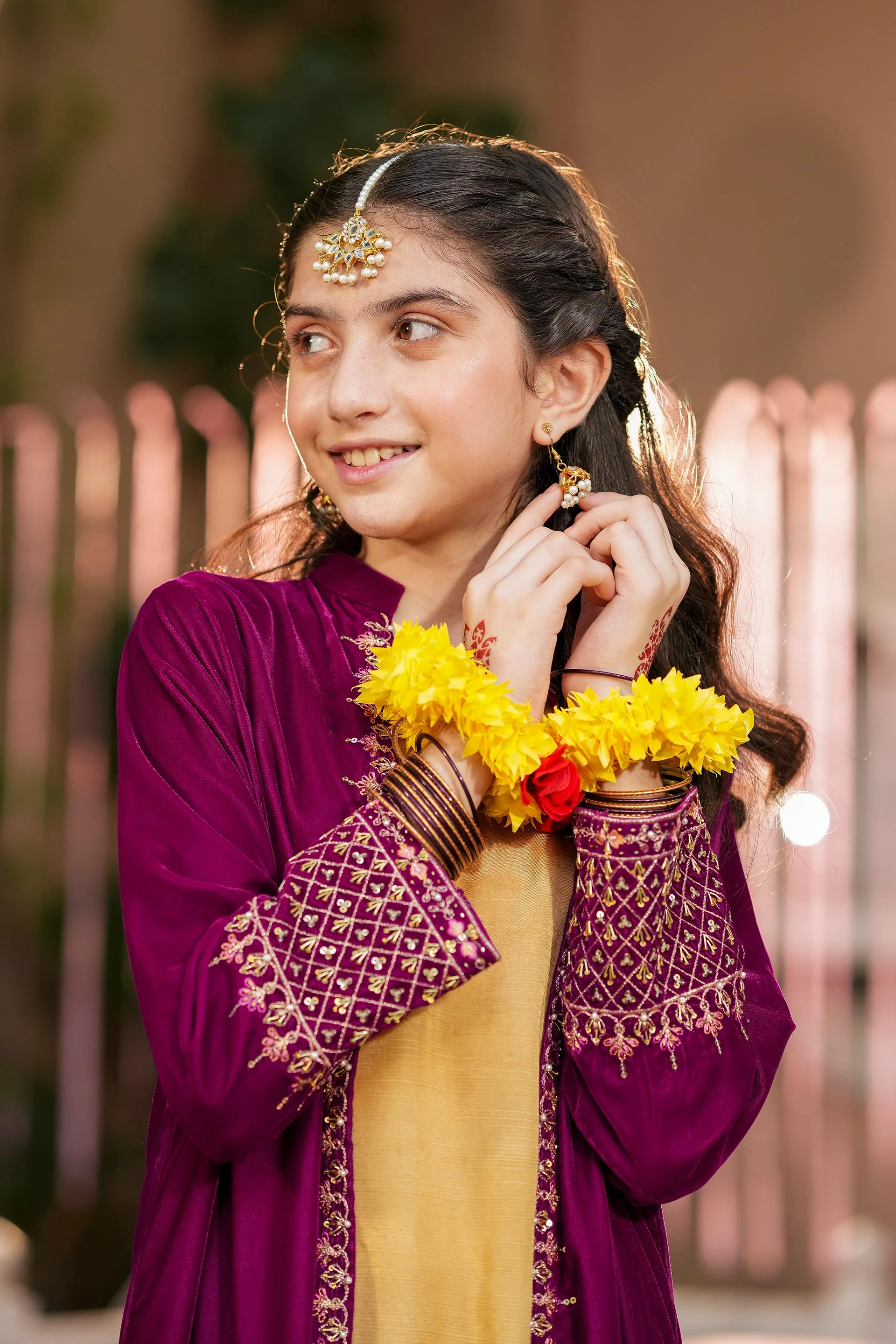 Embellished Gown, Kameez & Trousers (GPW-1128) - Image 2