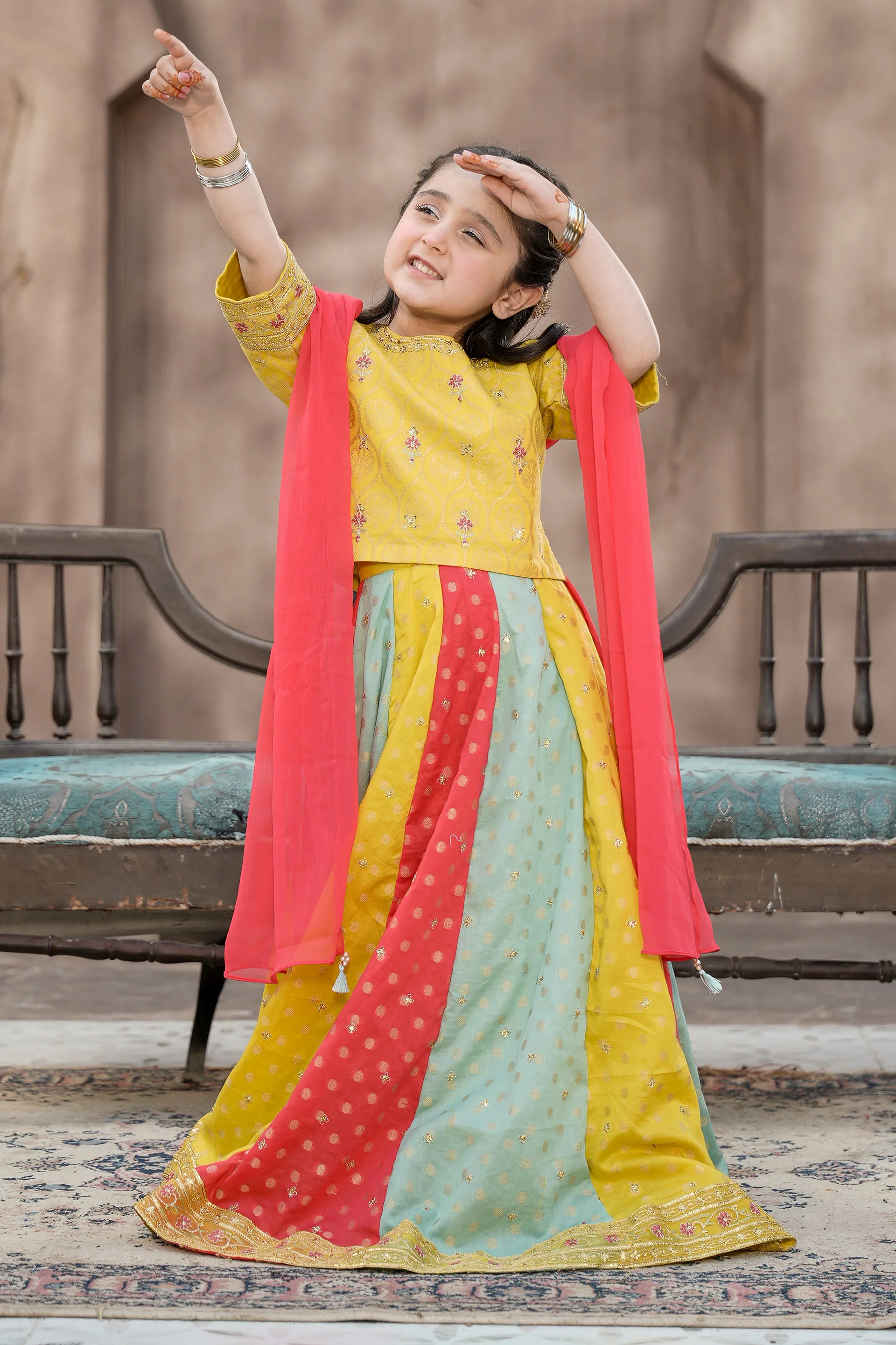 Lehnga Choli With Dupatta (GPW2-01) - Image 4