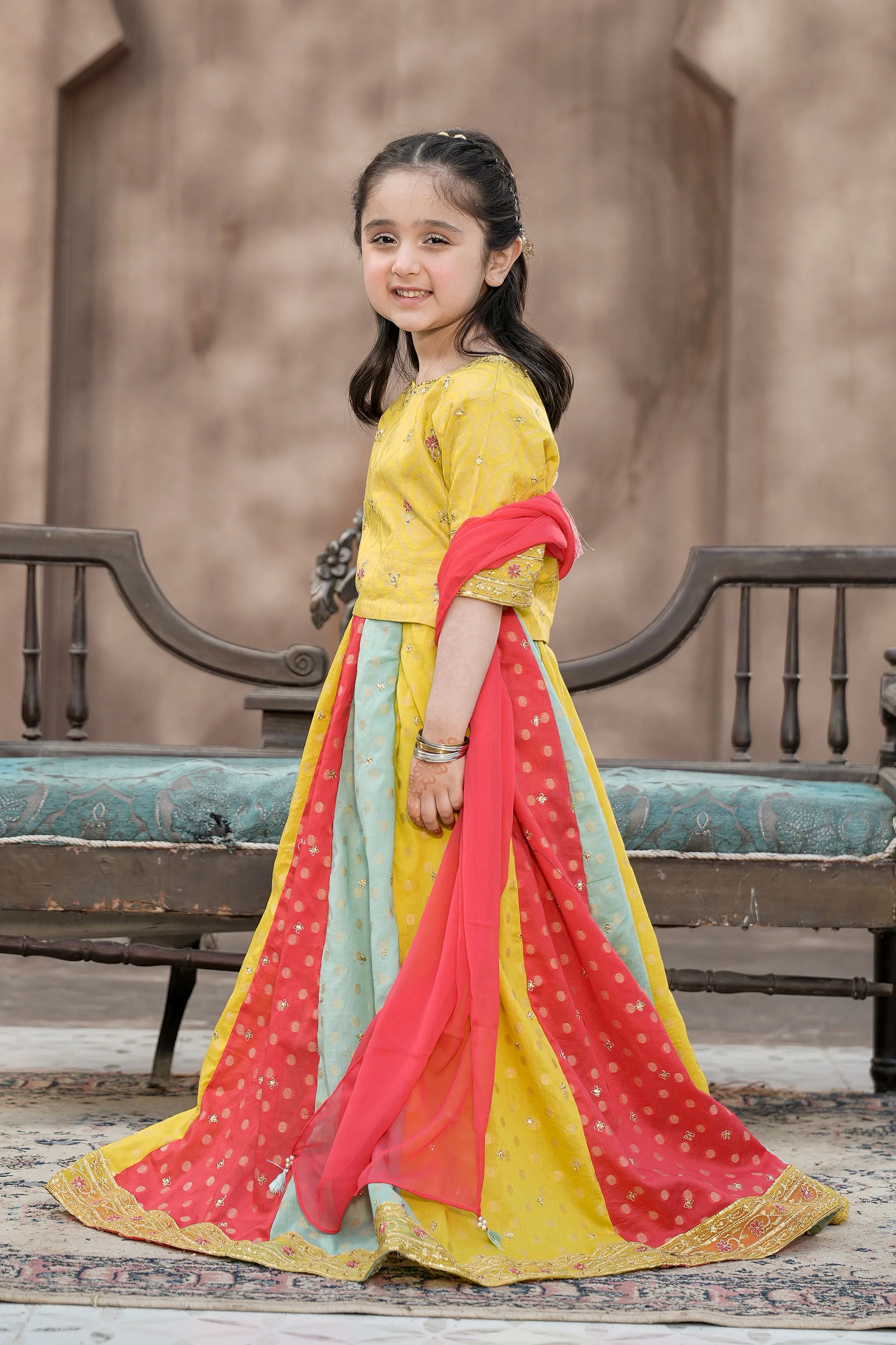 Lehnga Choli With Dupatta (GPW2-01) - Image 5