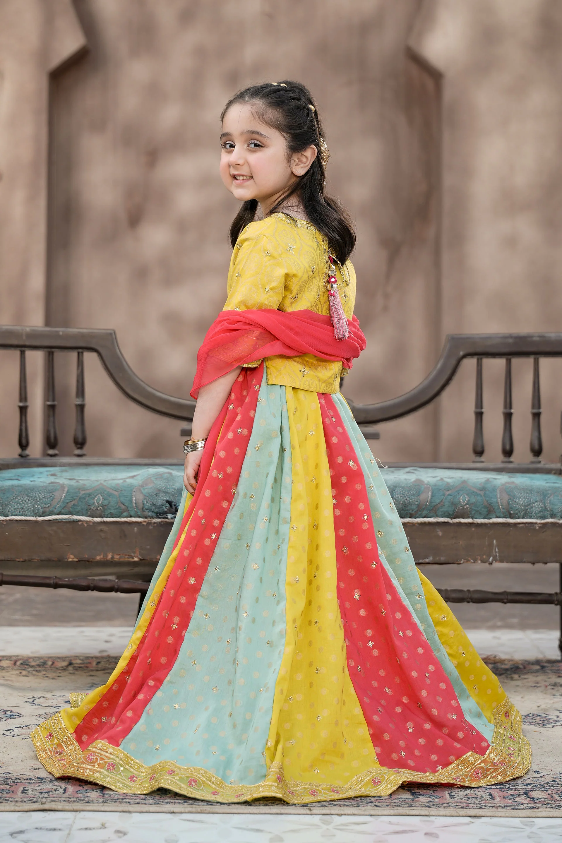 Lehnga Choli With Dupatta (GPW2-01) - Image 6