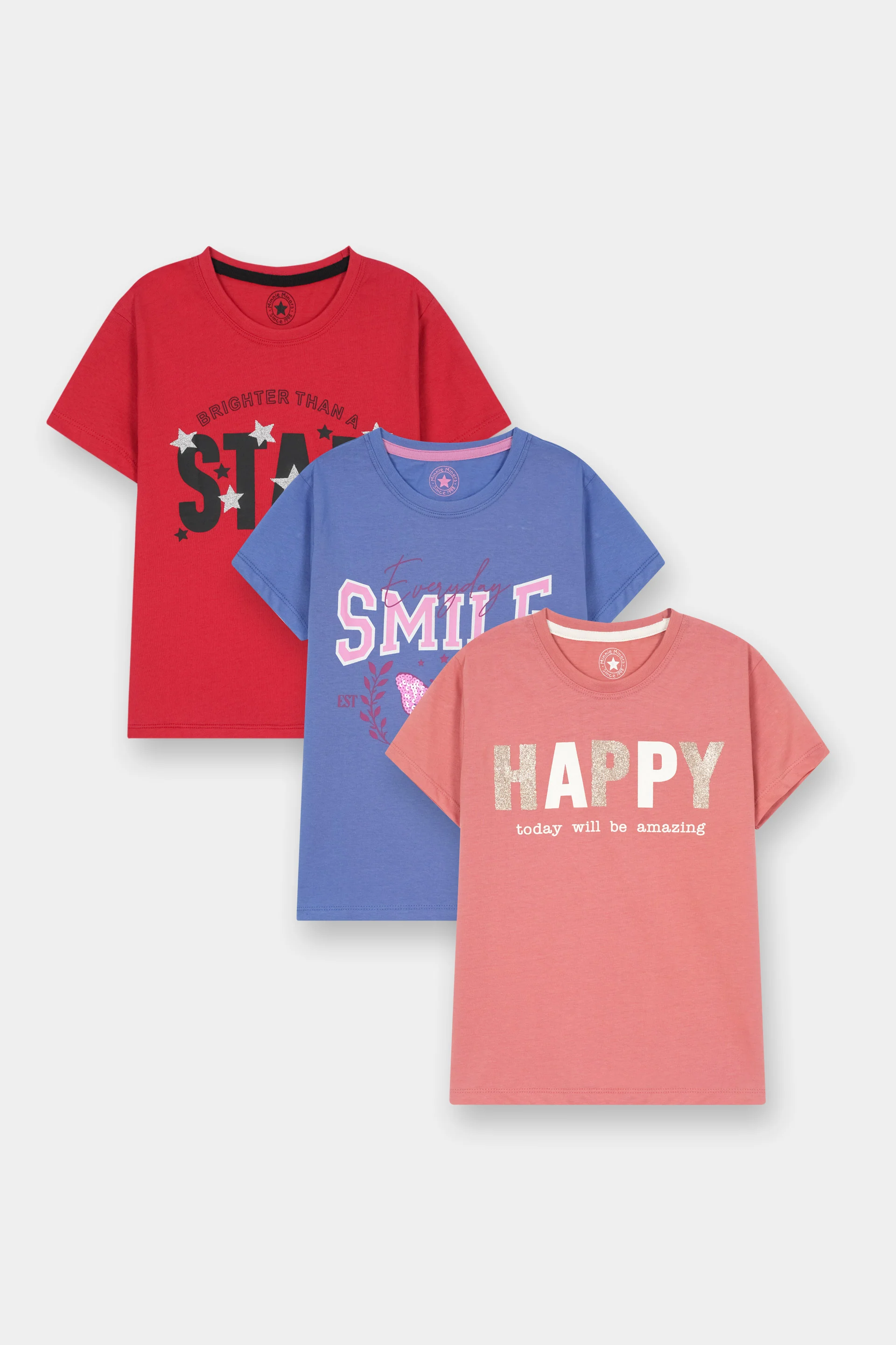 T-Shirt (Pack Of 3) (GTP-208)
