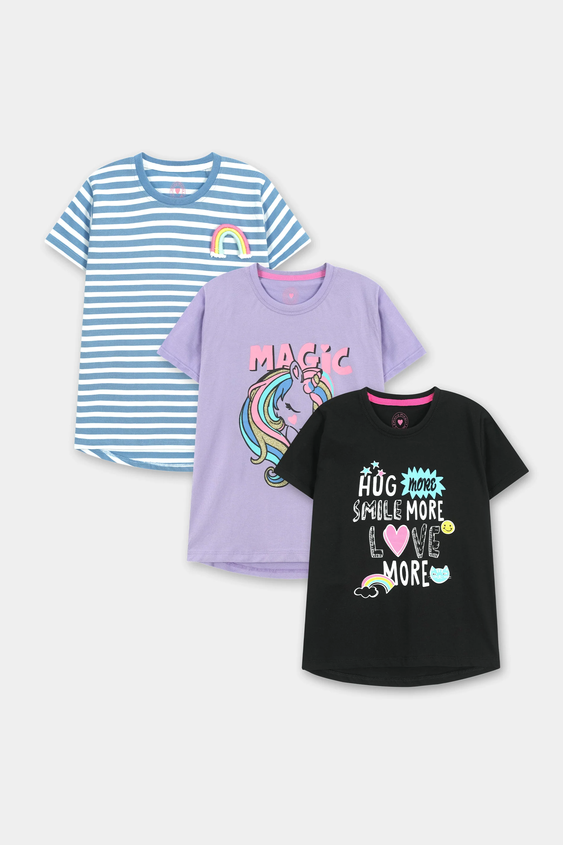 T-Shirt (Pack Of 3) (GTP-211)
