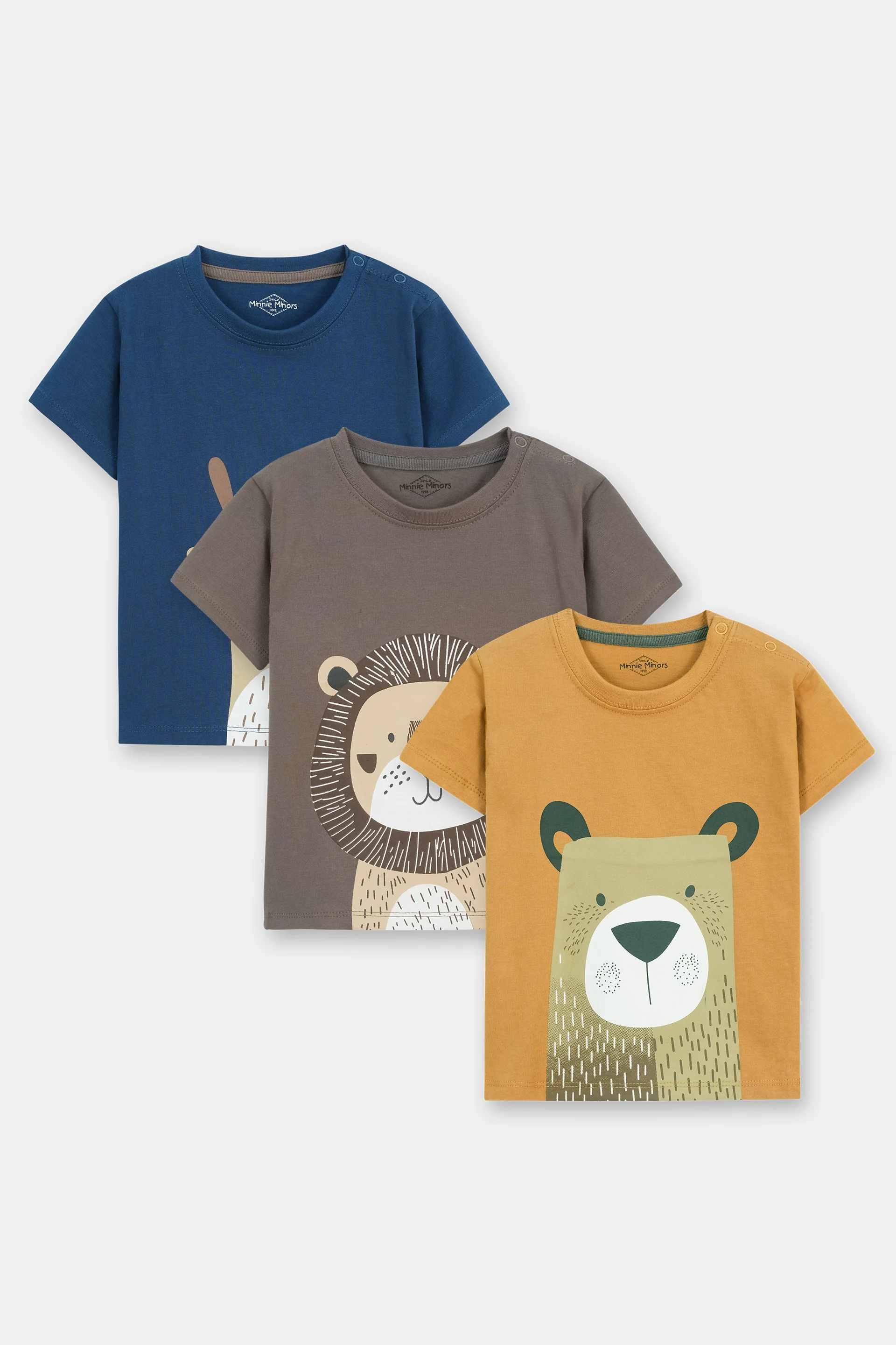 T-Shirt (Pack Of 3) (IBTP-171)