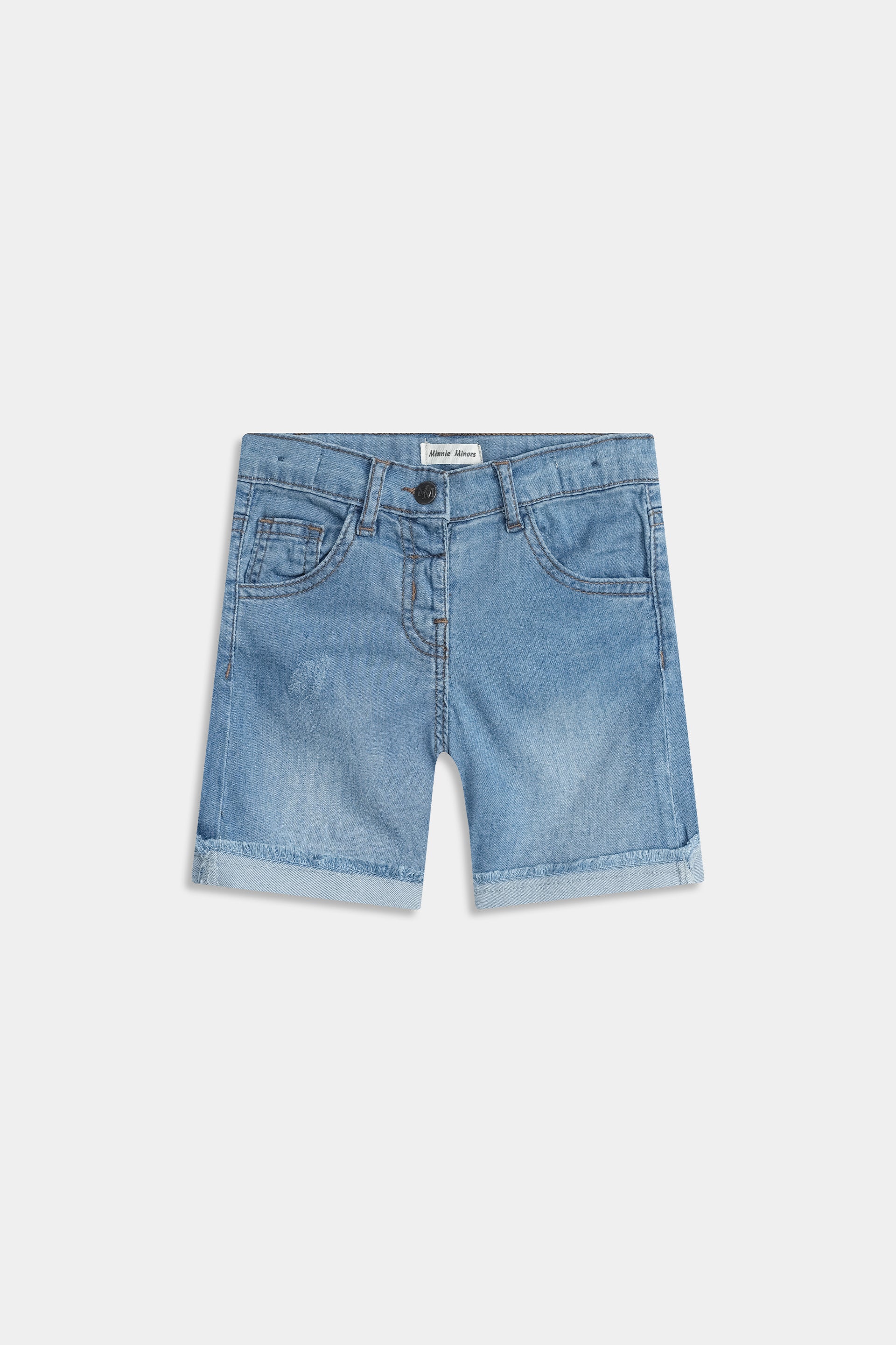 T-Shirt With Denim Shorts (IDSS-059) - Image 3