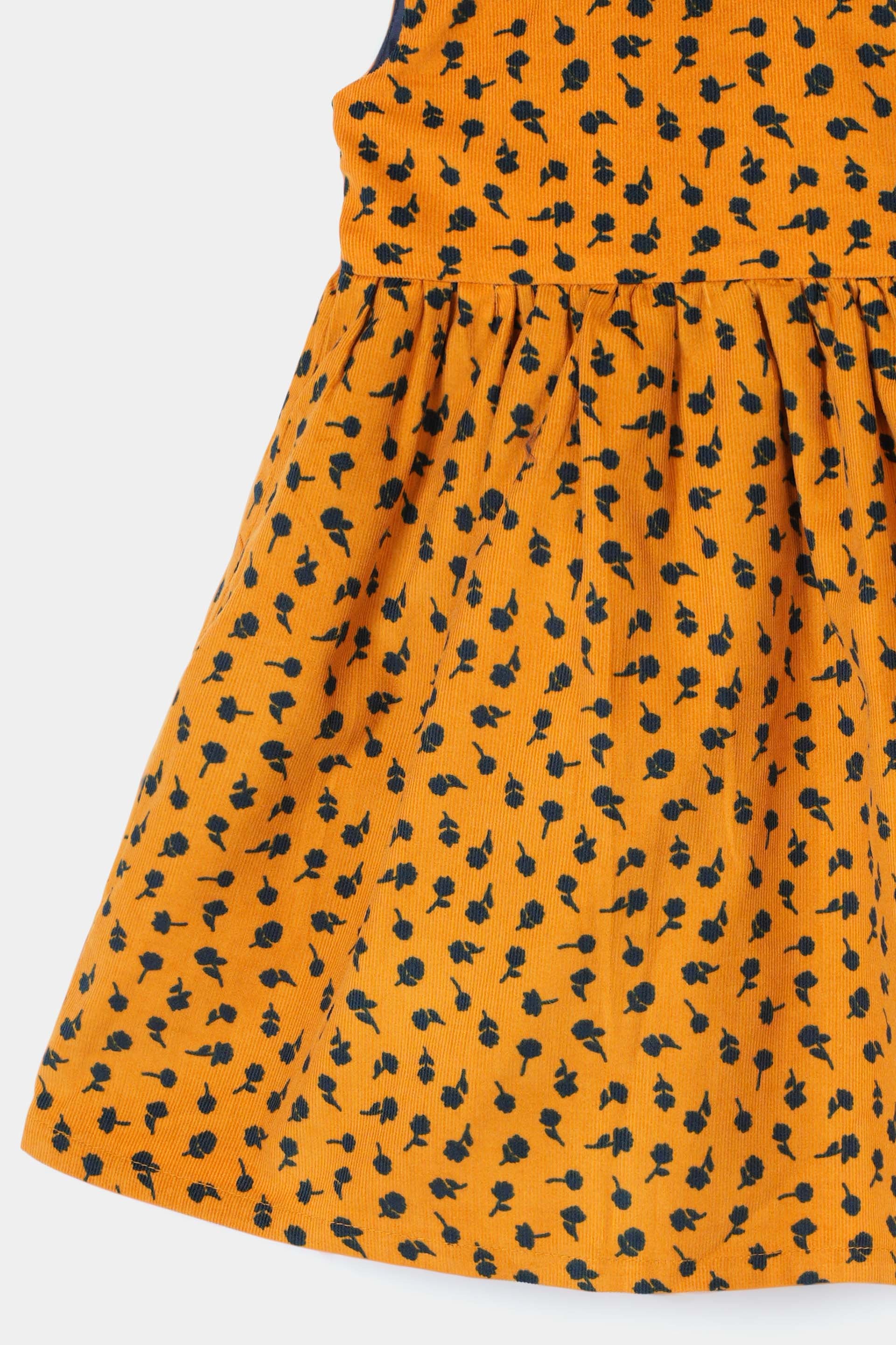 Printed Corduroy Frock & Shrug (IF-454) - Image 5