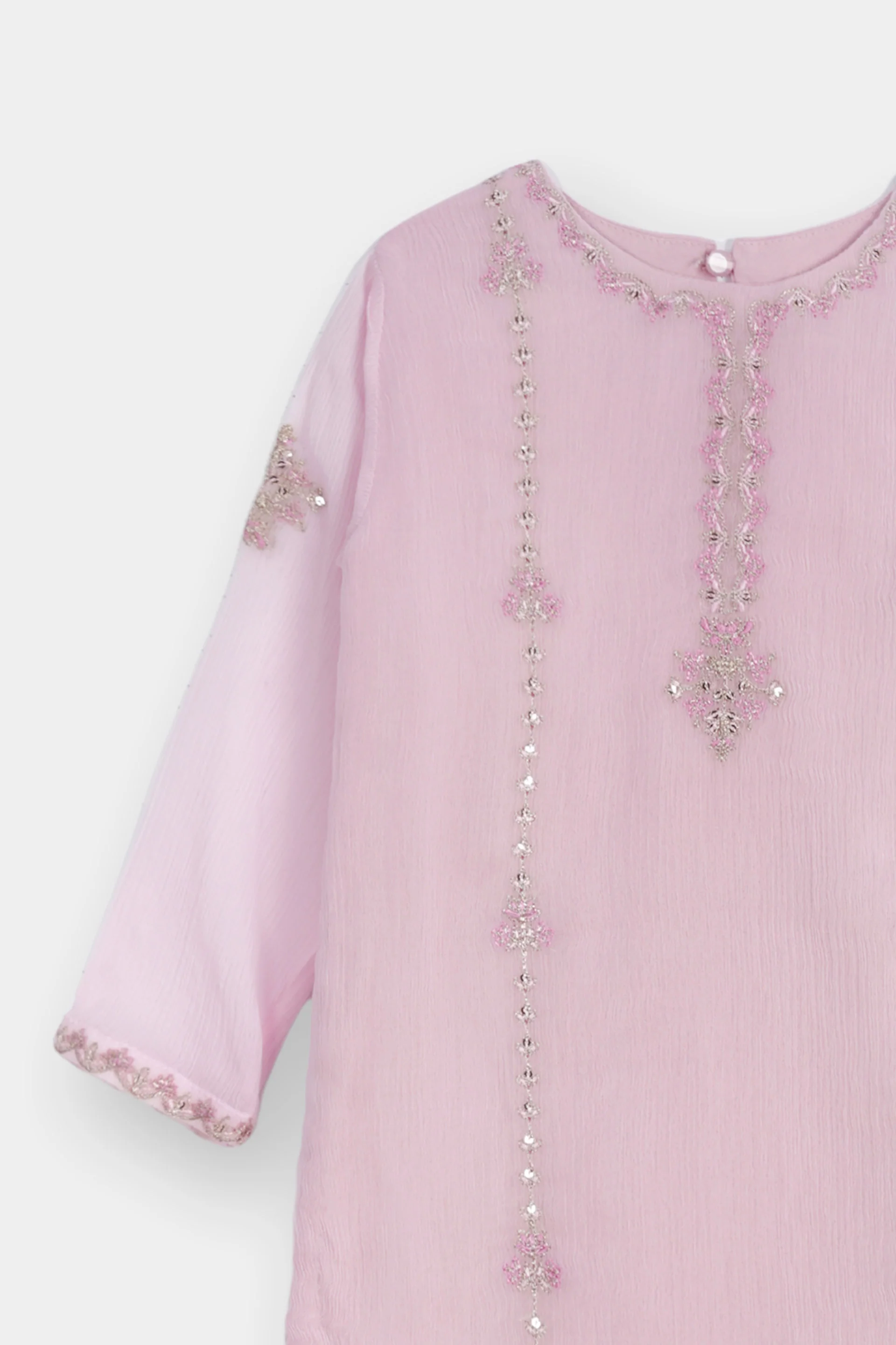 Embellished Kameez & Shalwar (ISK-303) - Image 2