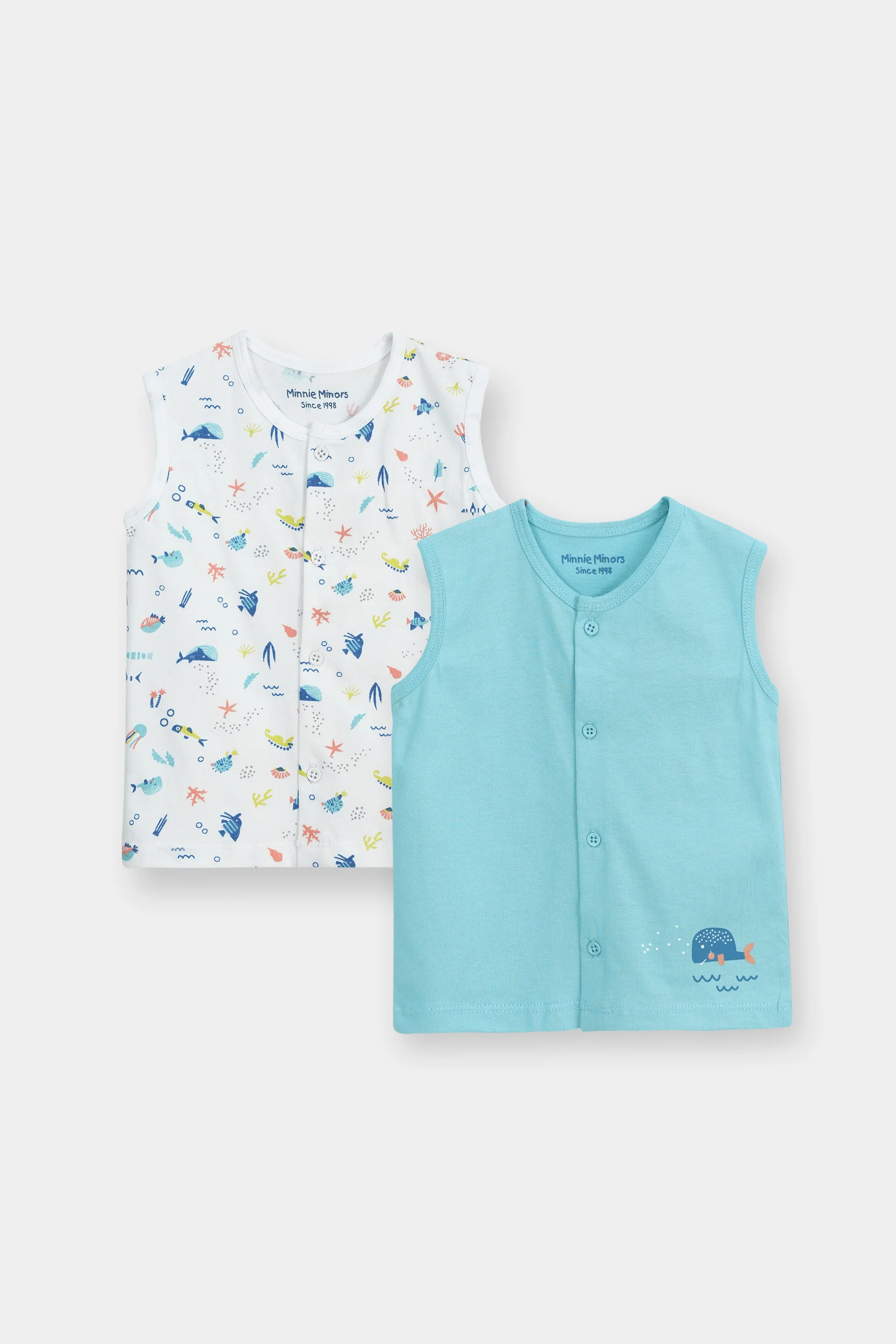 Graphic Vest (Pack Of 2) (IVB-017)