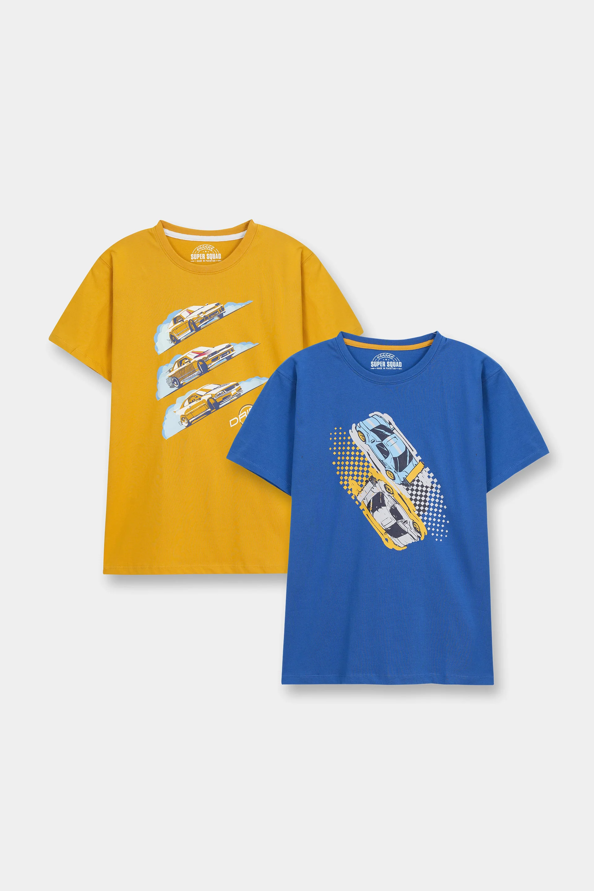 Graphic T-Shirts (Pack Of 2) (MSBKTPJ-43)