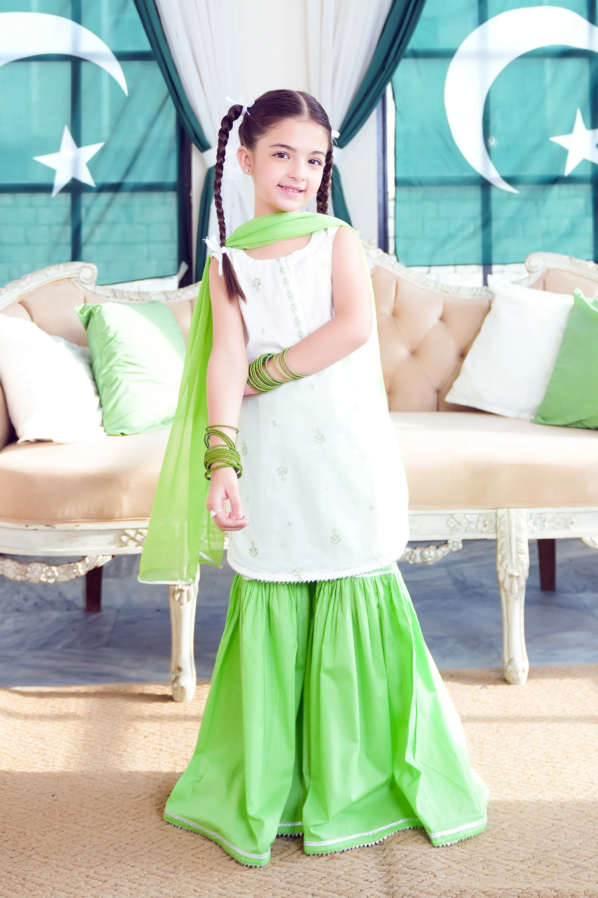 Embroidered Rangeen Set 14th August (SE-RGKS-26)