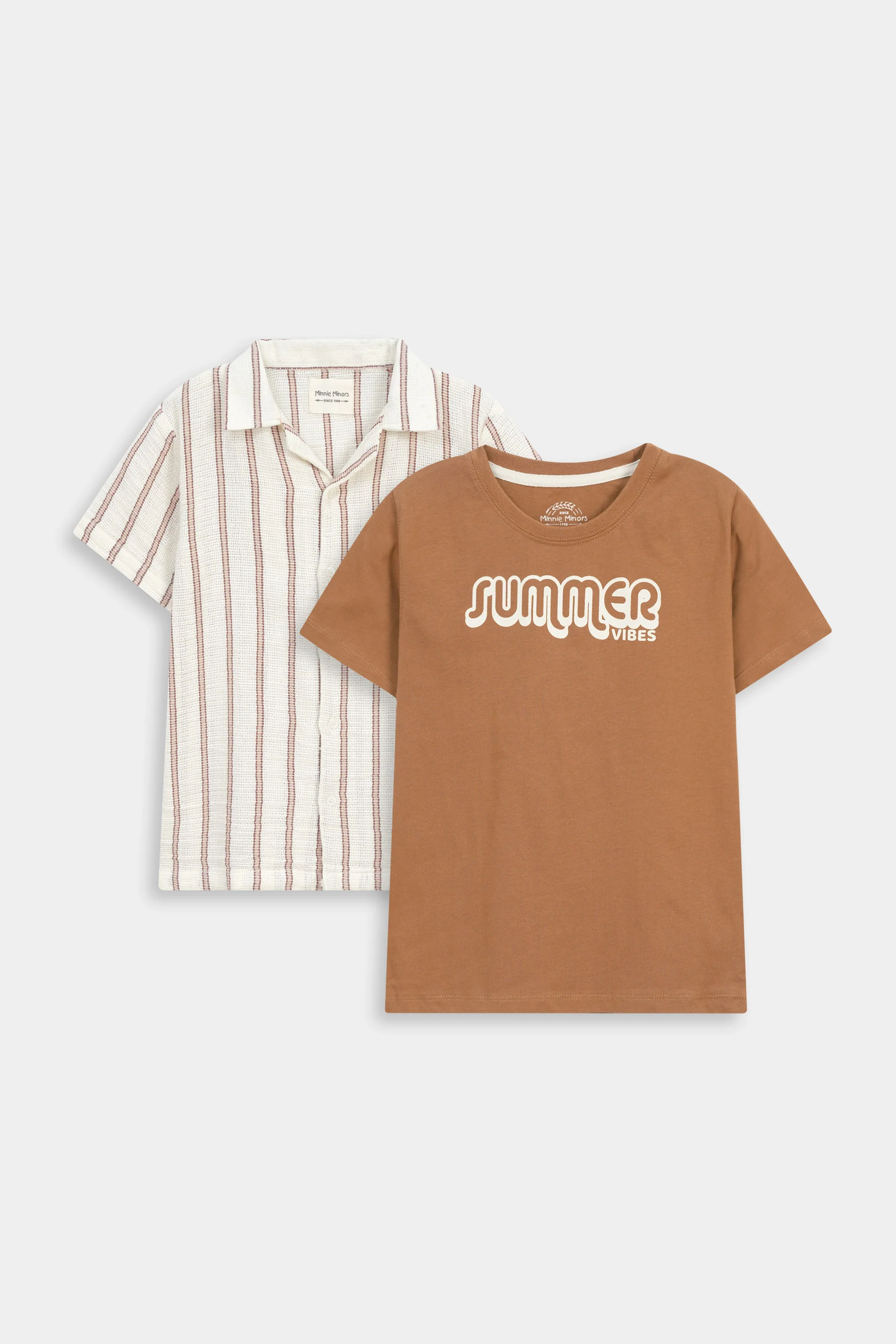 Shirt & T-Shirt Set (SST-173)
