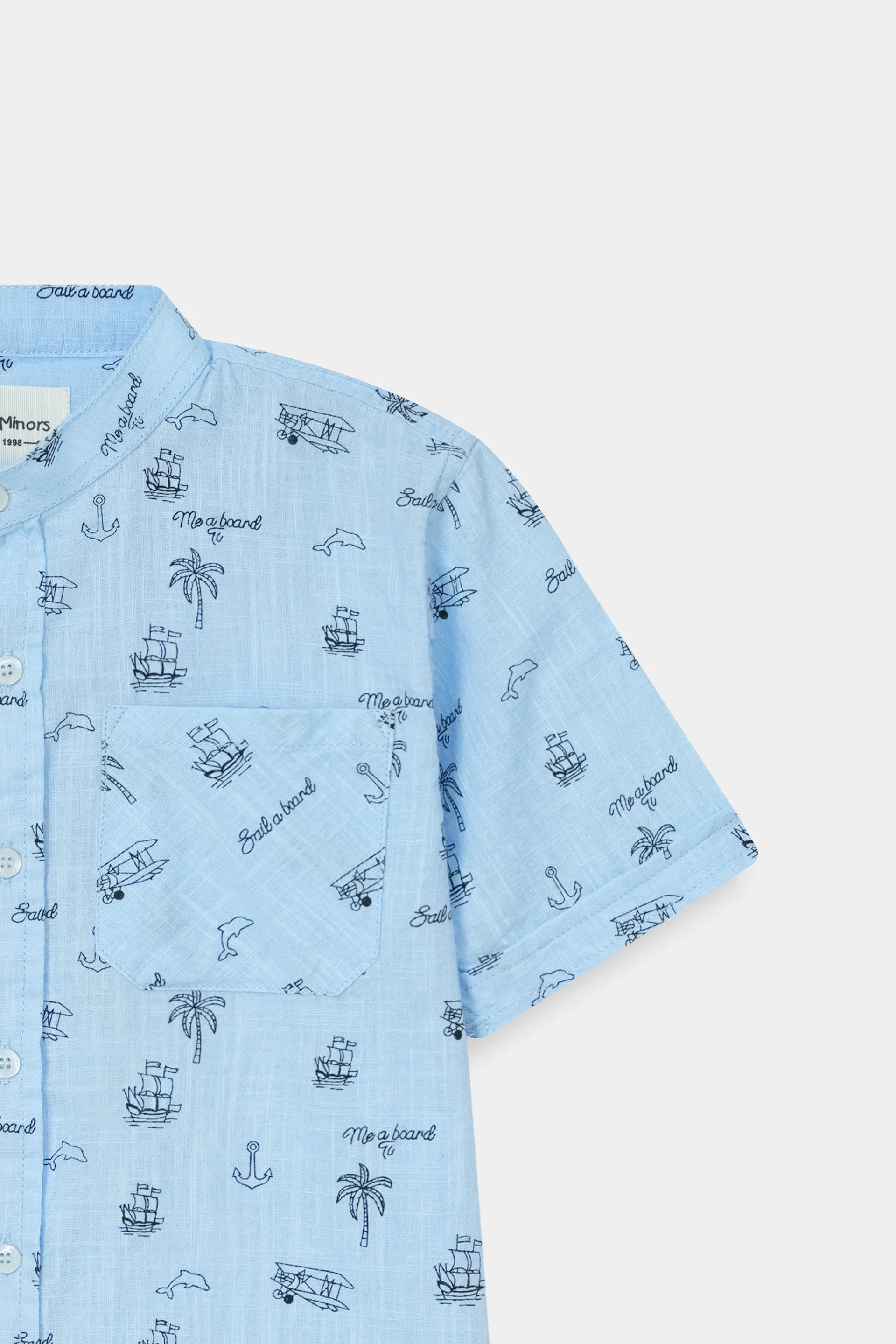 Shirt, T-Shirt And Short Set (SST-182) - Image 6