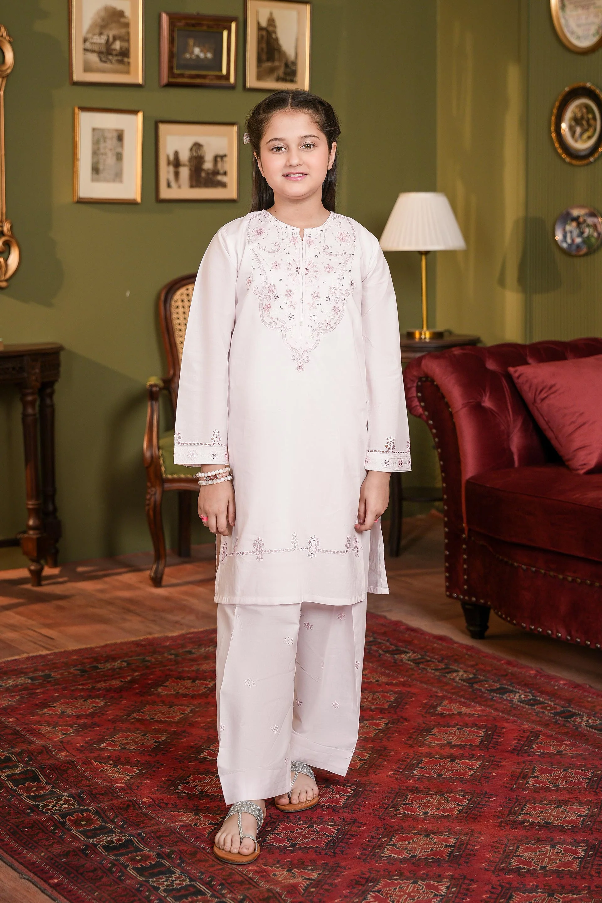 Shalwar And Kameez (Embroidered) (GSK2-03)