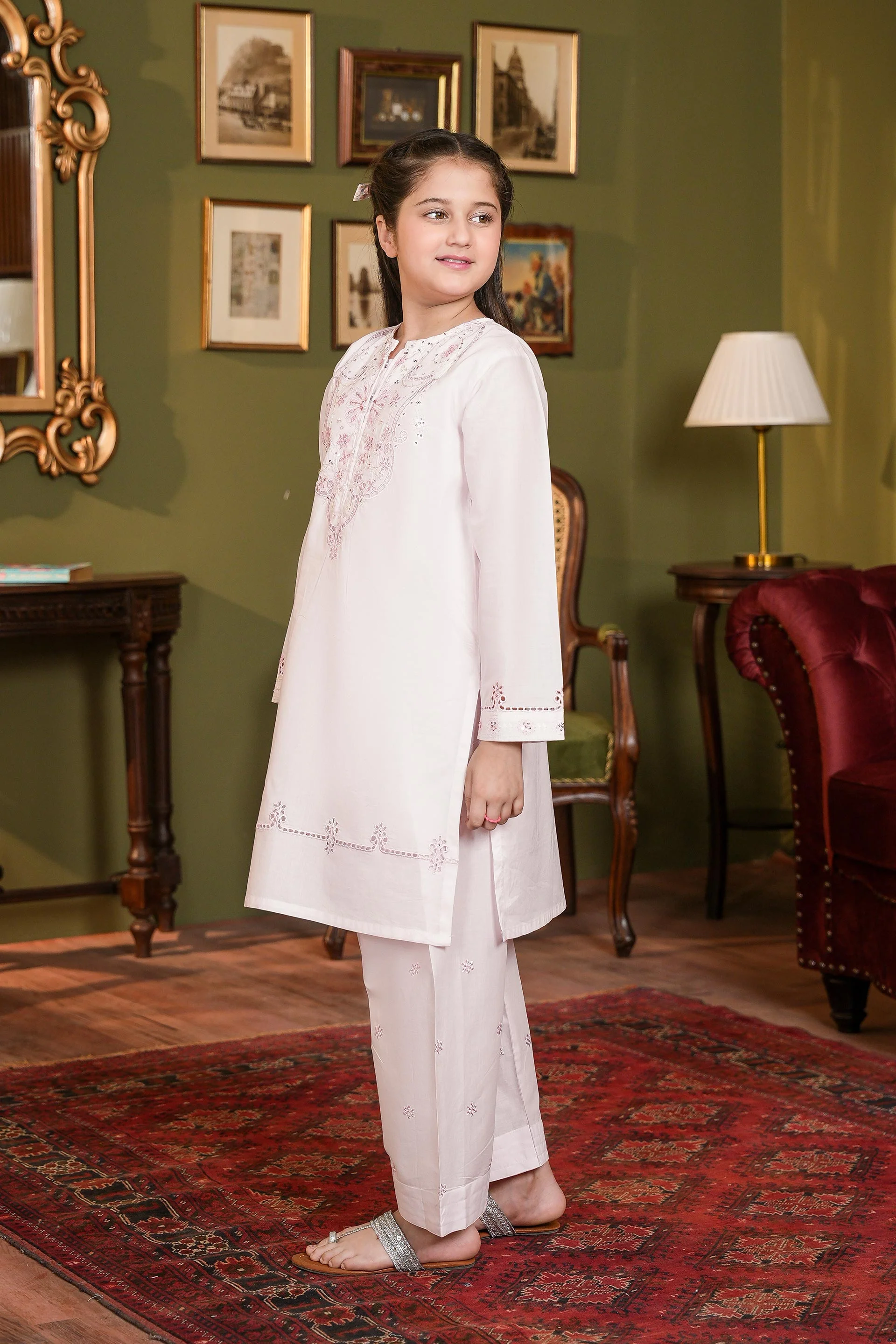 Shalwar And Kameez (Embroidered) (GSK2-03) - Image 3
