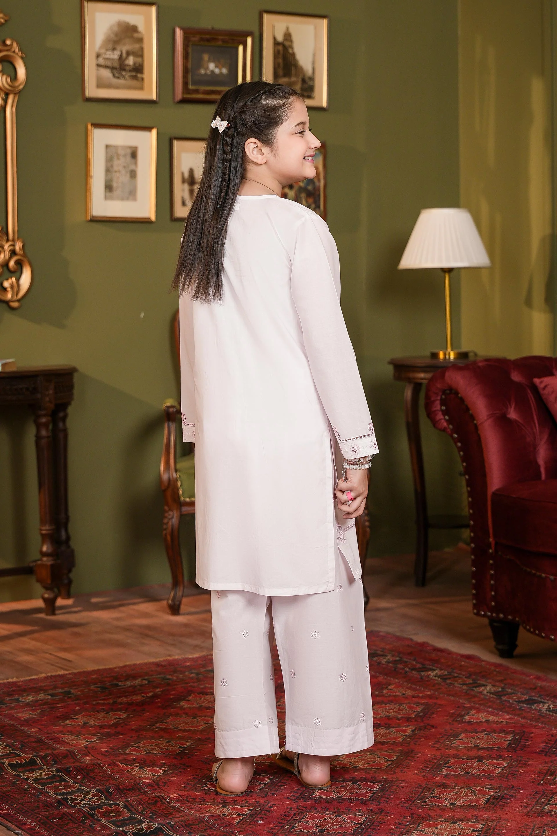 Shalwar And Kameez (Embroidered) (GSK2-03) - Image 4