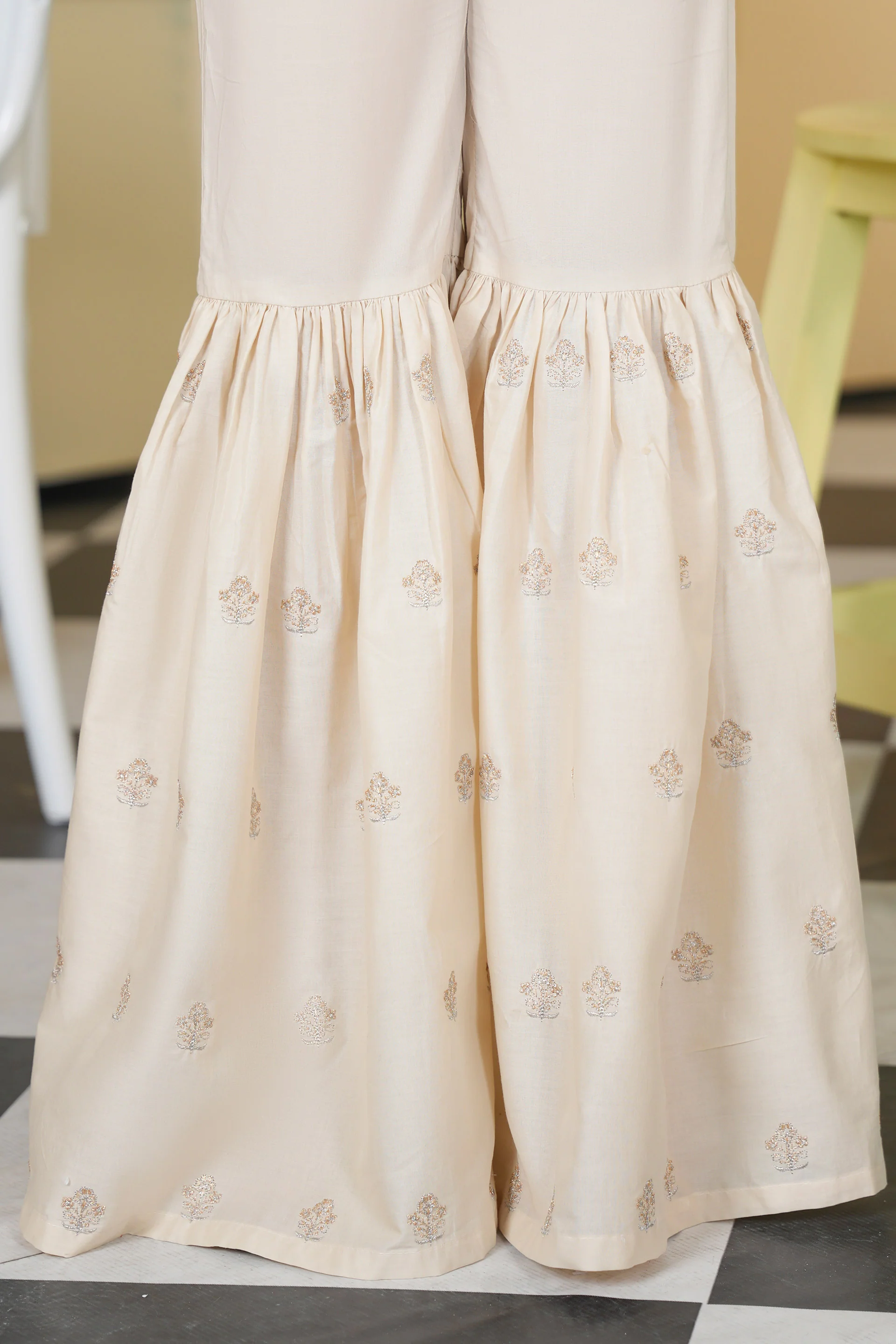 Embroidered Gharara (GCT-150)