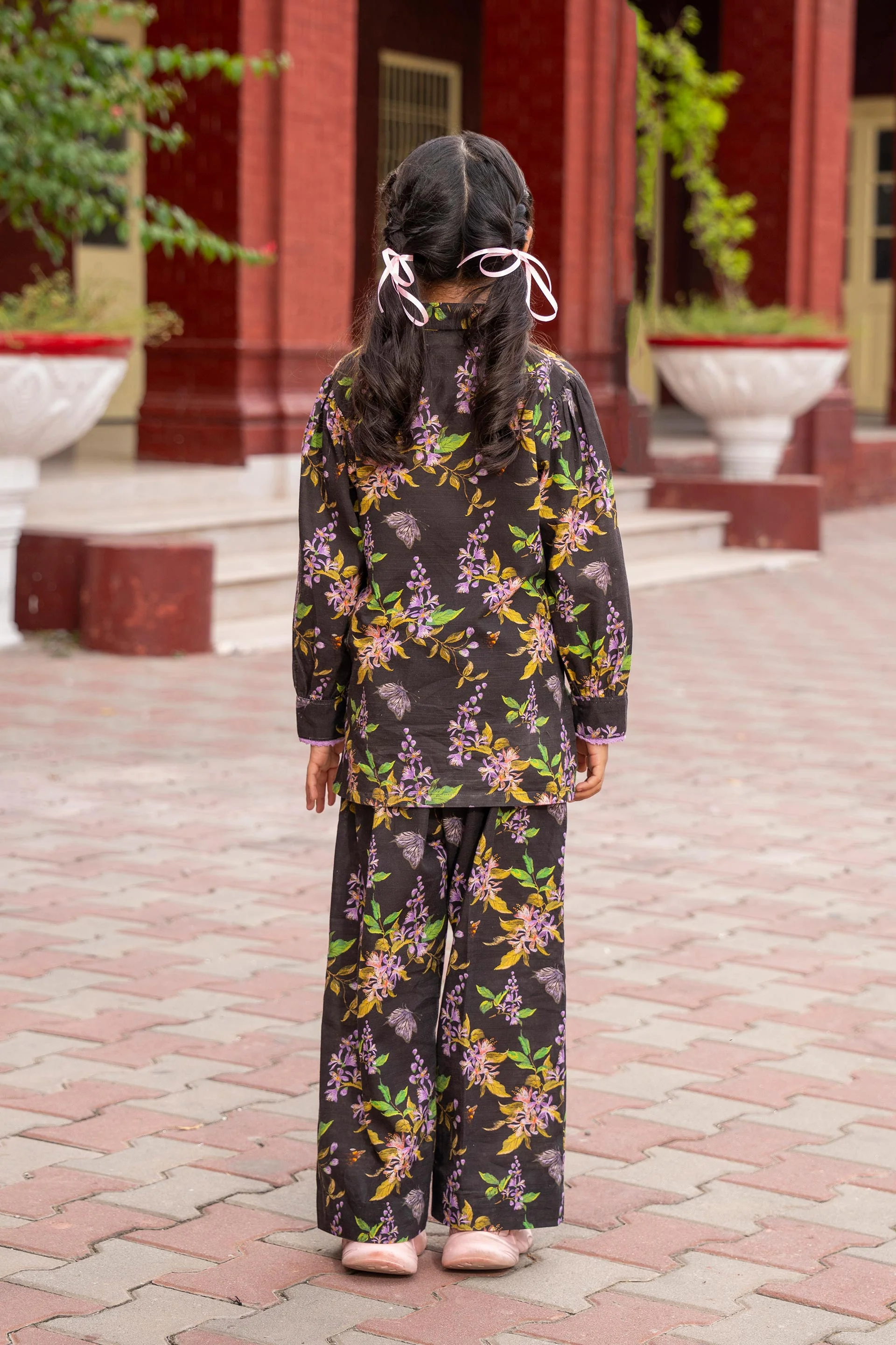 Printed Kameez With Trousers (DGKSB-47) - Image 4