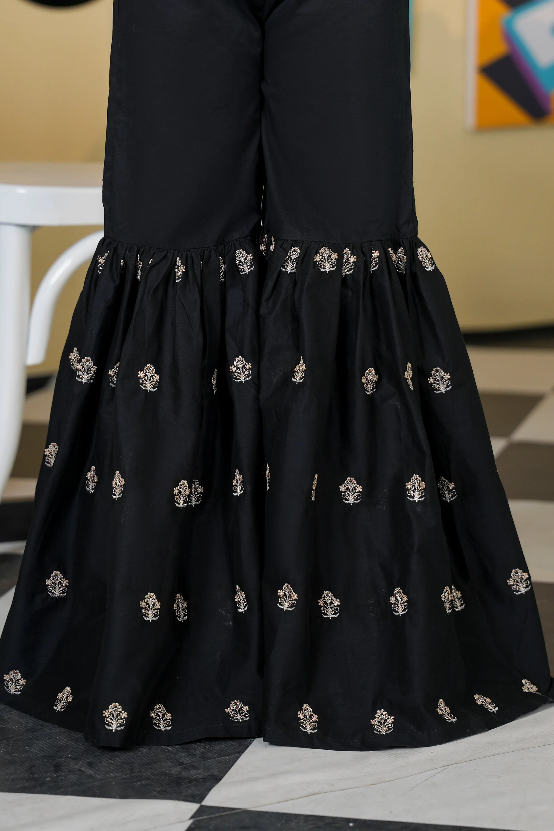 Embroidered Gharara (GCT-150)