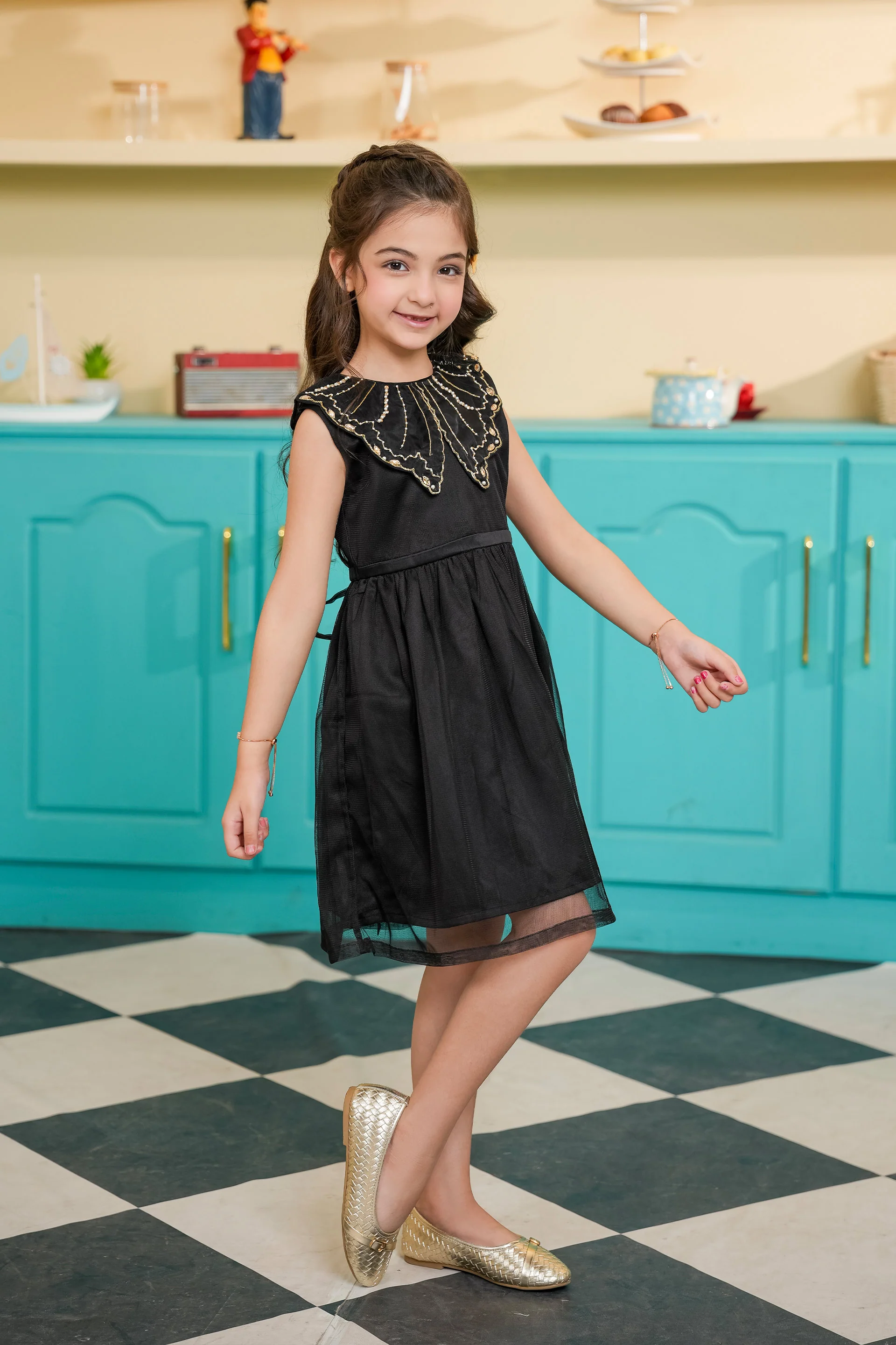 Embellished Frock (MMB-F186) - Image 5