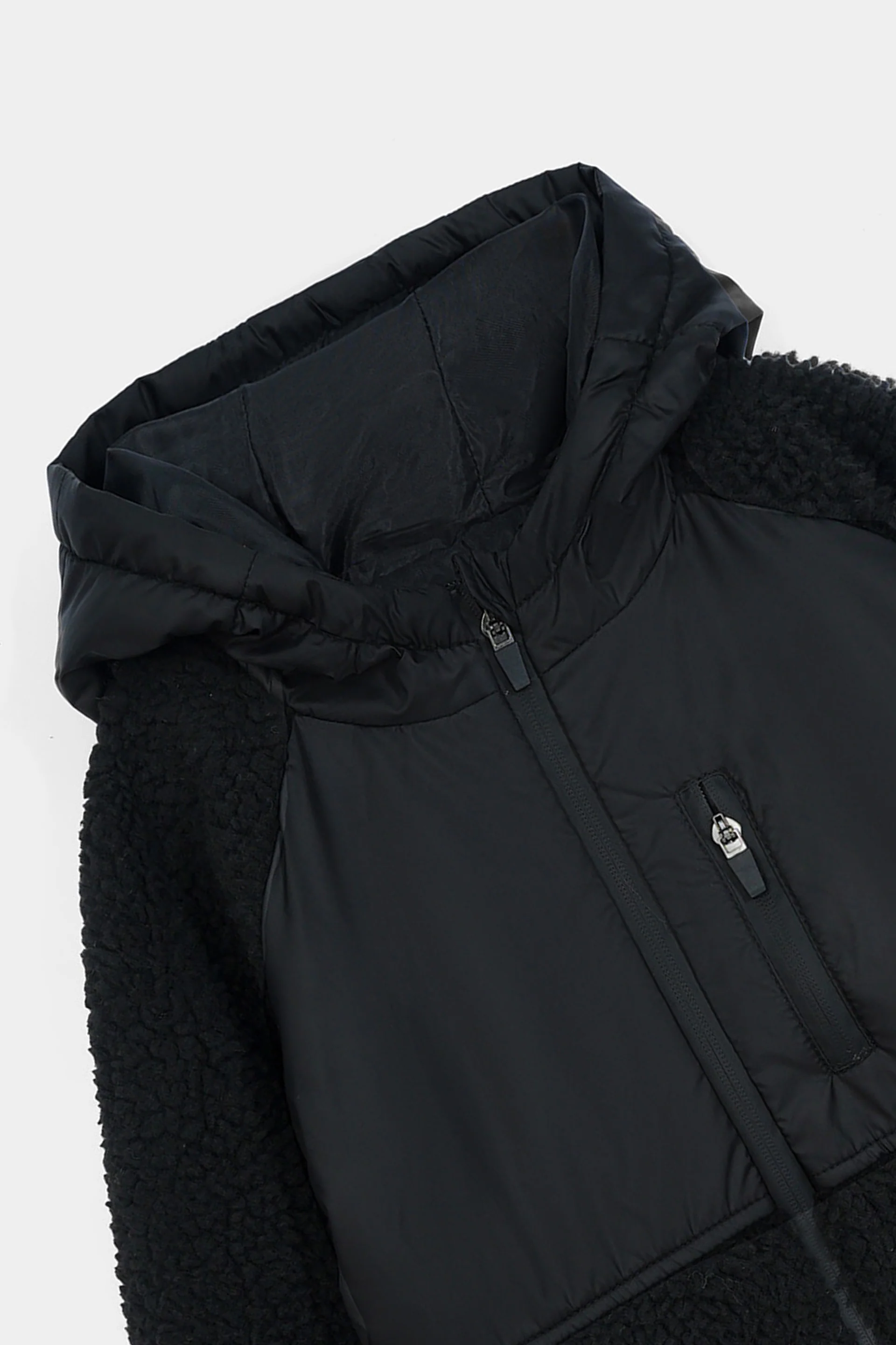 Hooded Zipper Sherpa Jackets (MSBWJ-06) - Image 2