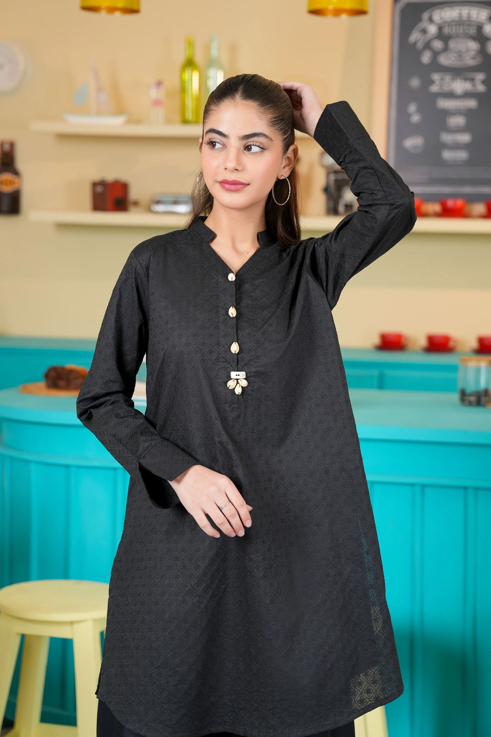 Embroidered Kurti (SSEGK-25) - Image 2