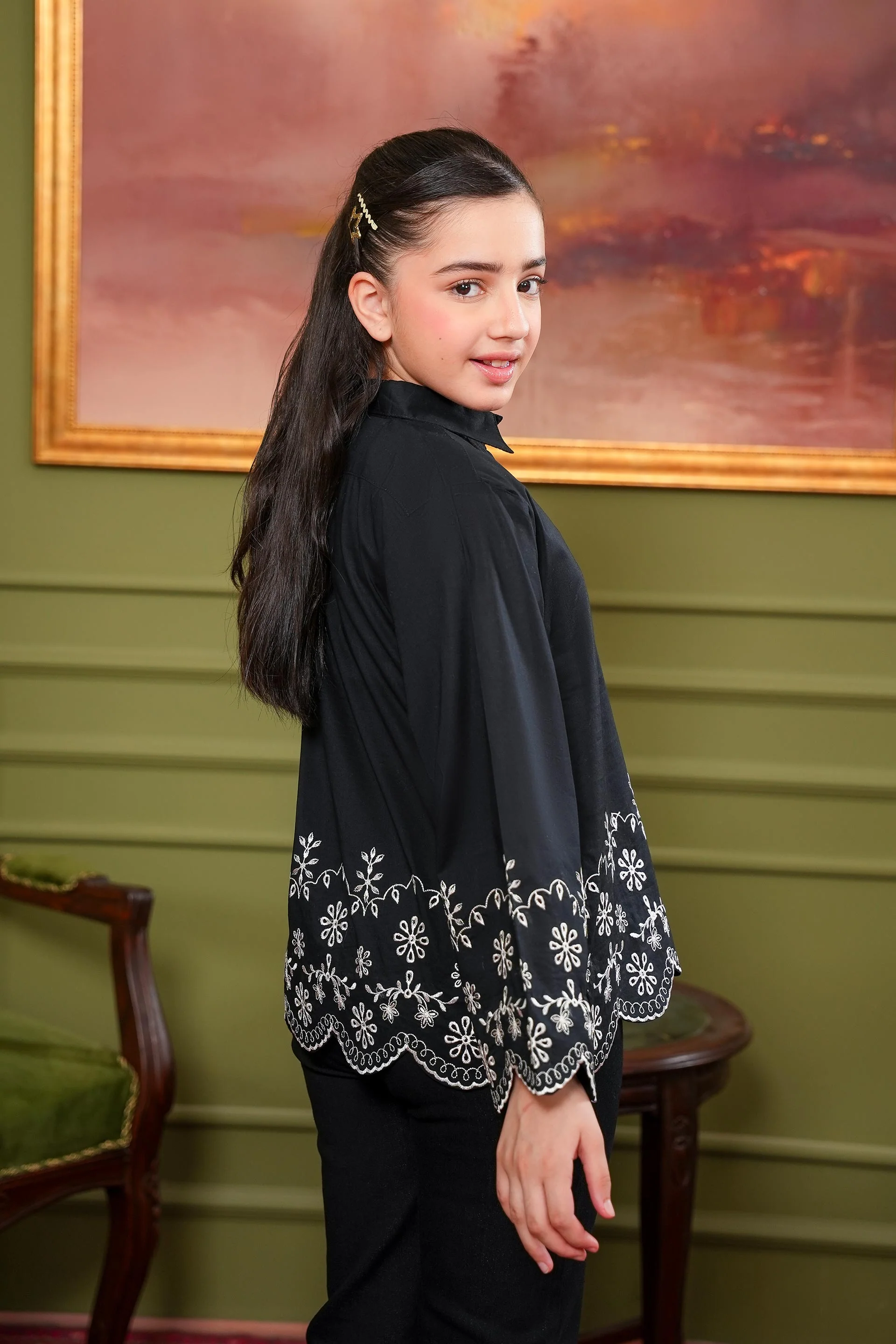 Embroidered Tunic (SSGTU-959) - Image 4