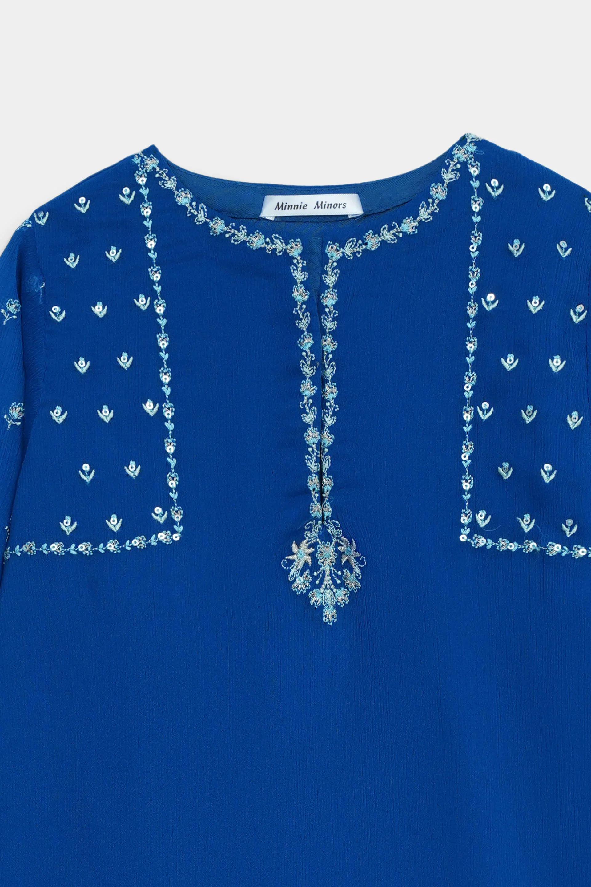 Embellished Kameez & Trousers (ISK-304) - Image 2