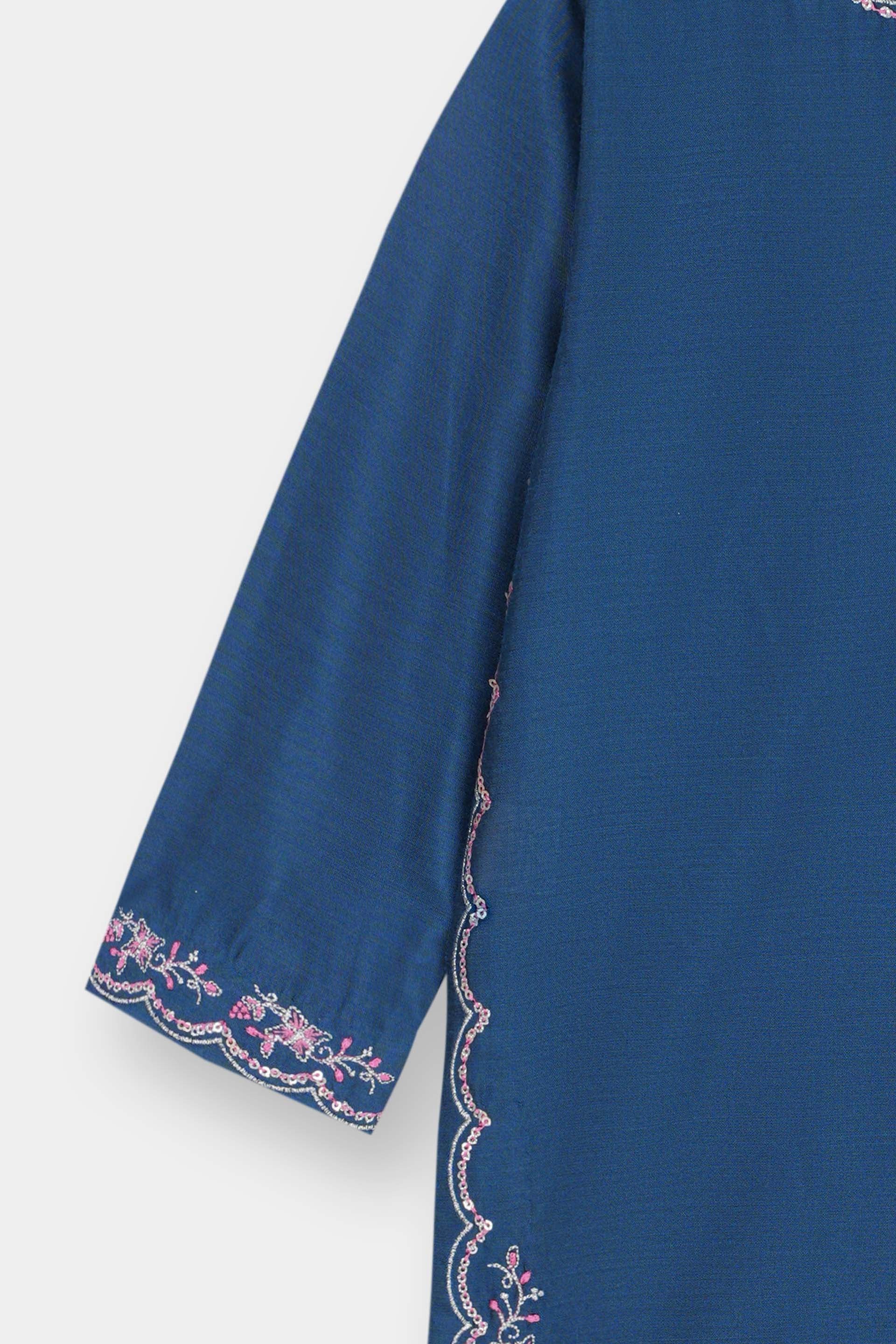 Embellished Kameez & Shalwar (ISK-316) - Image 3
