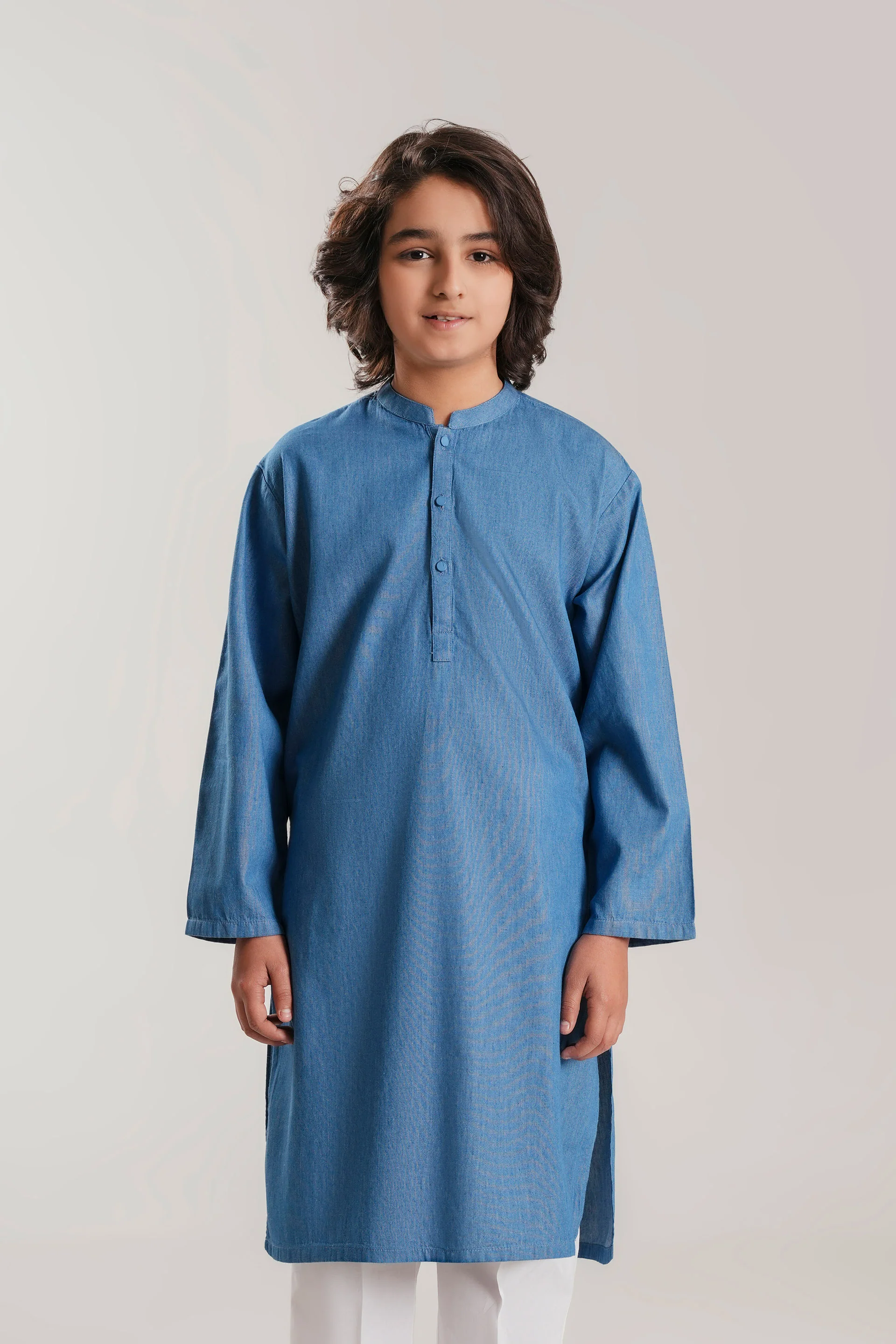 Denim Kurta (KZ-532) - Image 2