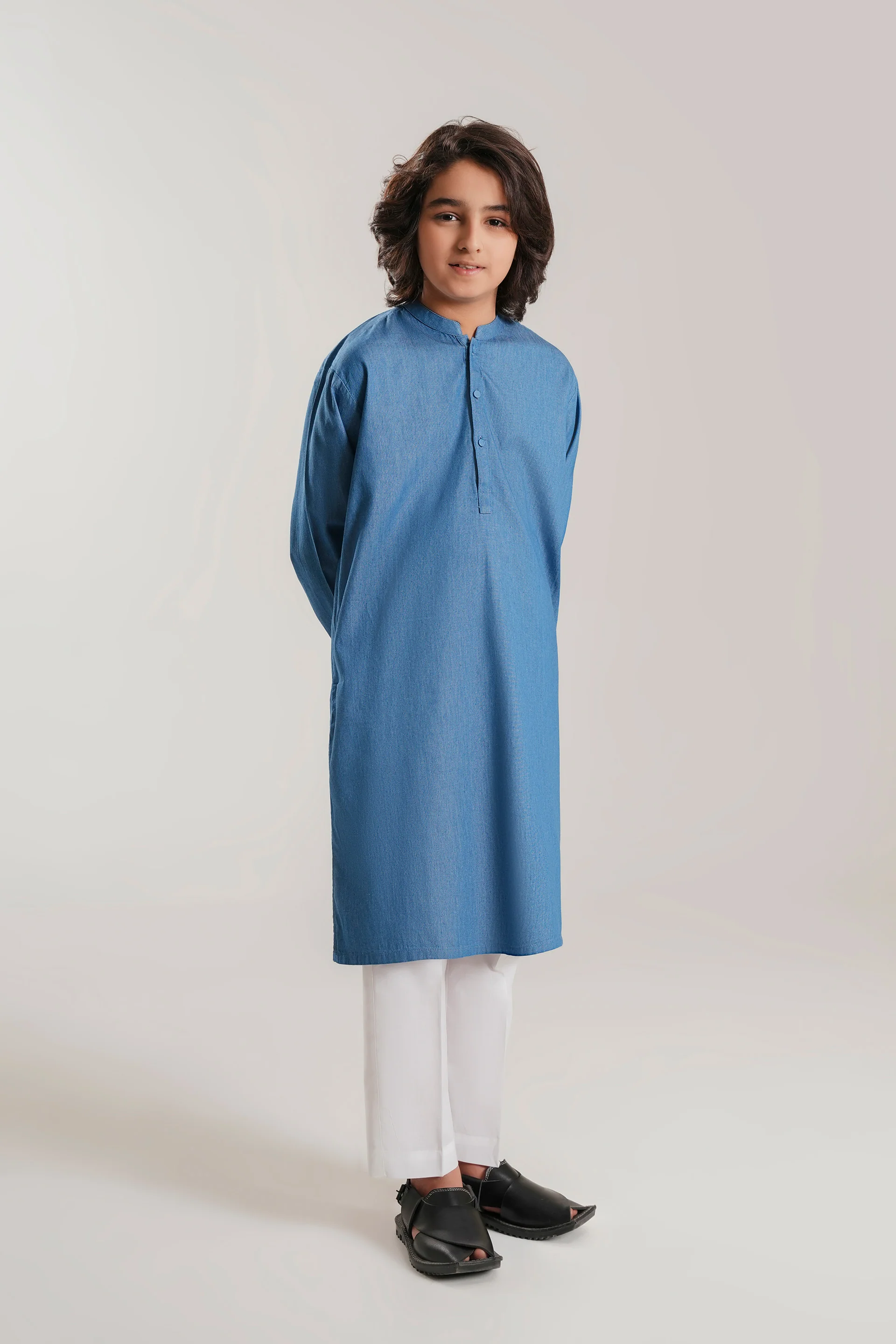 Denim Kurta (KZ-532) - Image 3