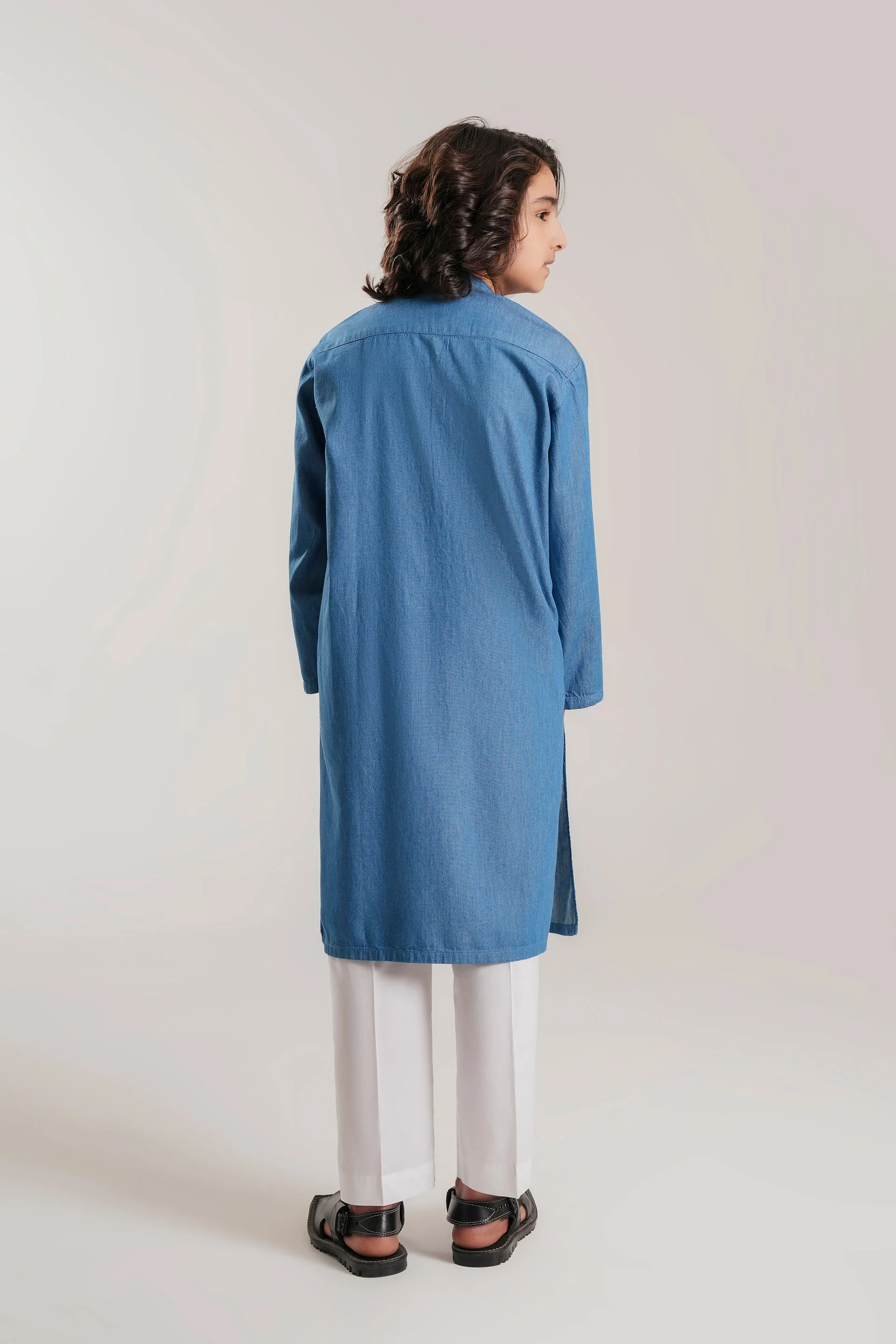 Denim Kurta (KZ-532) - Image 4