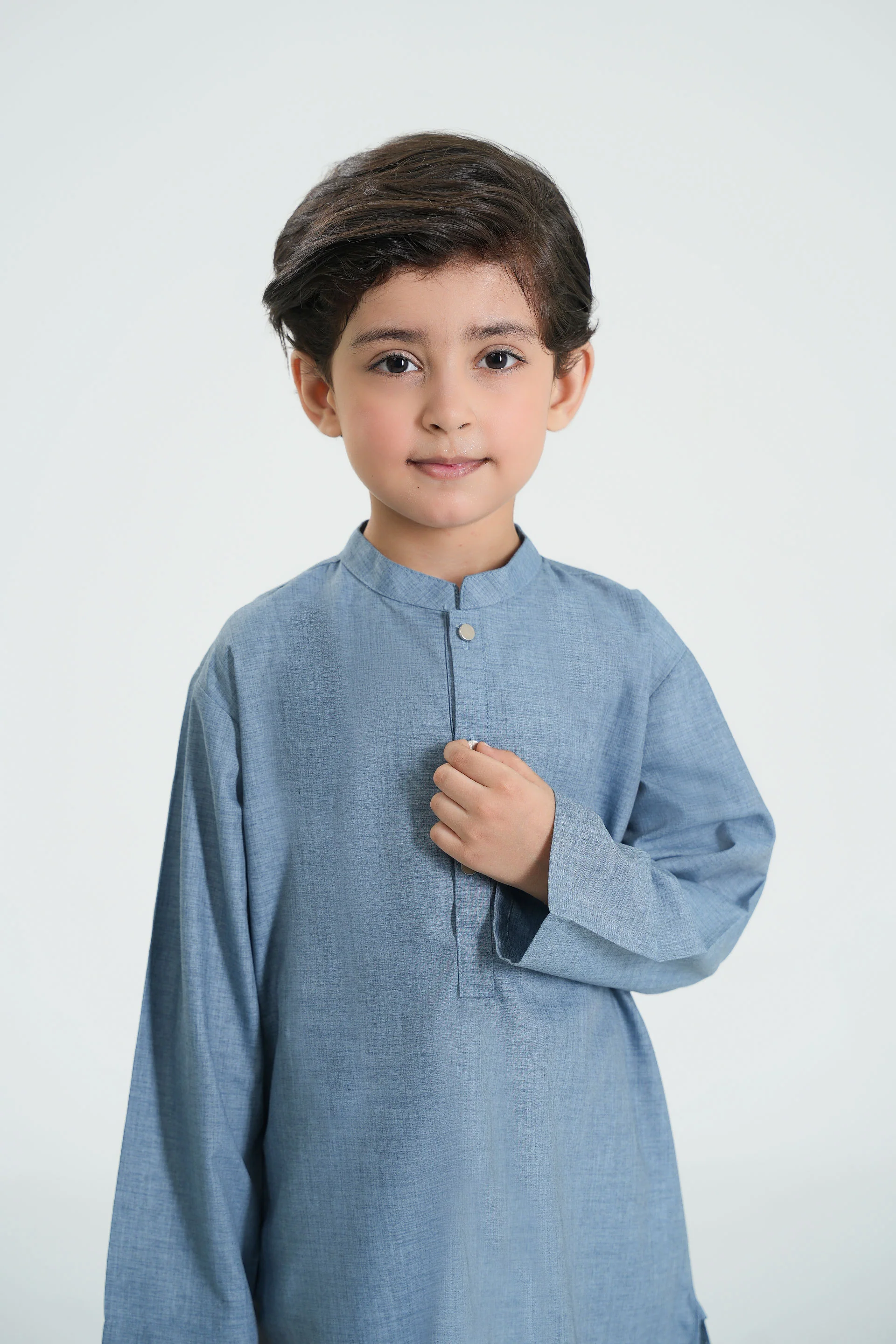 Kurta With Embroidery & Trousers (MSFBSK-871) - Image 2