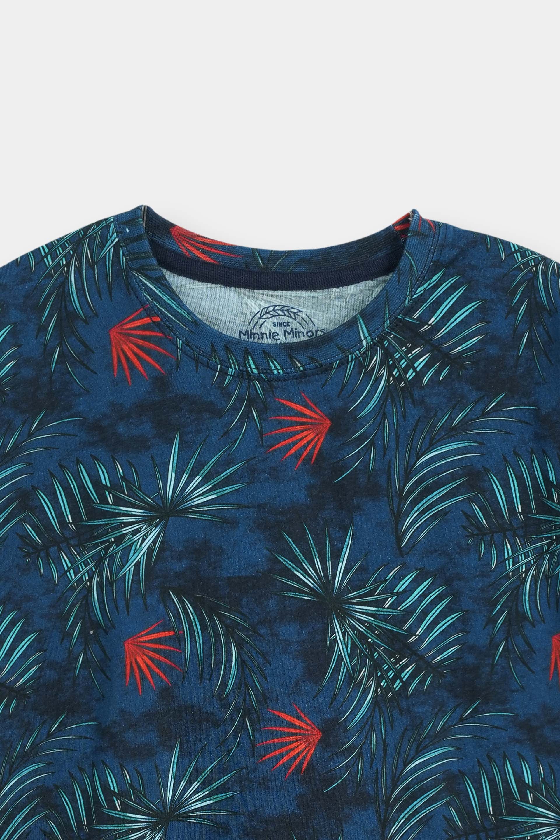 Digital Rotary Print Graphic T-Shirt (BKTJ-137) - Image 2