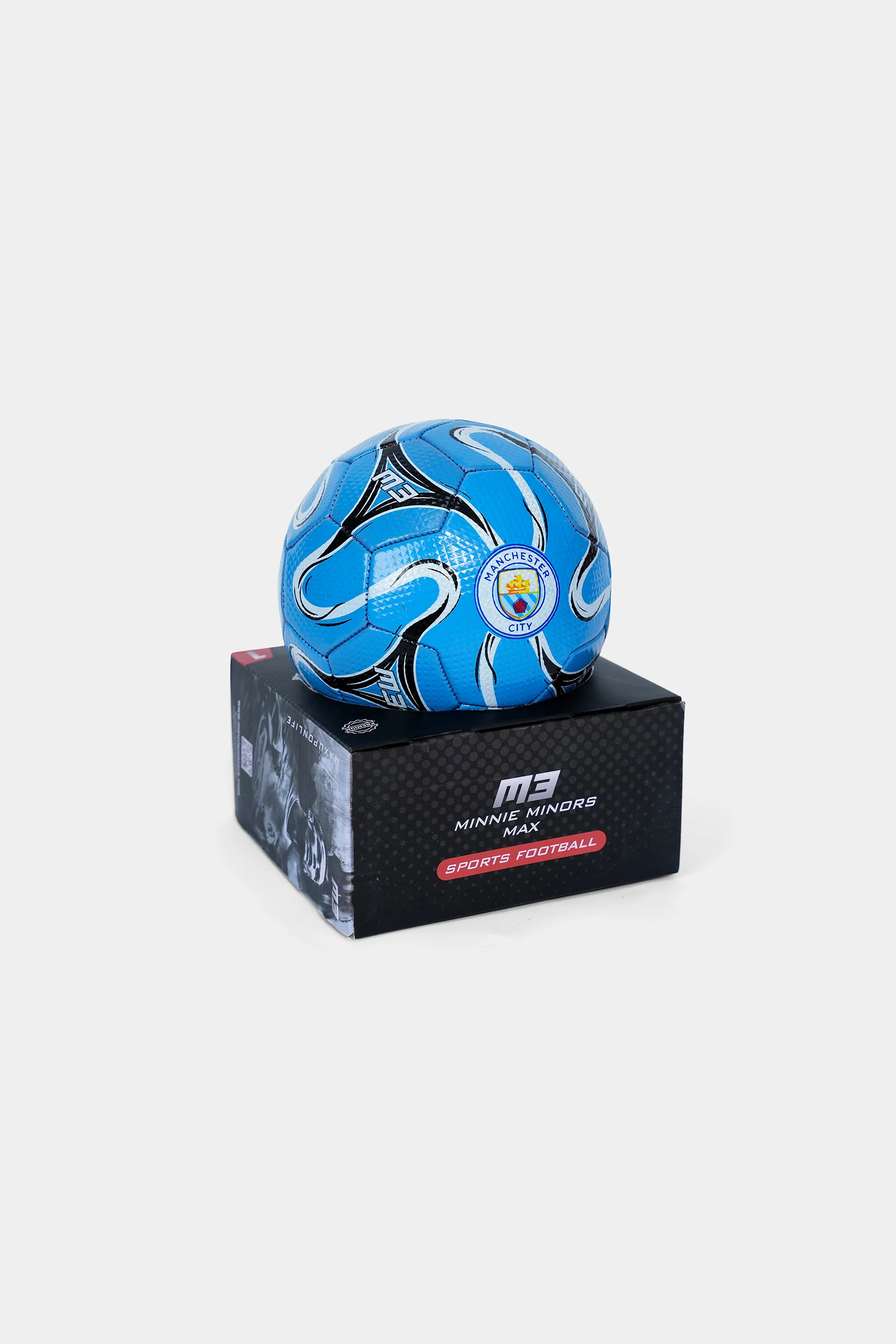 Manchester City Blue Football Size 5 (SA-FBL-06) - Image 3