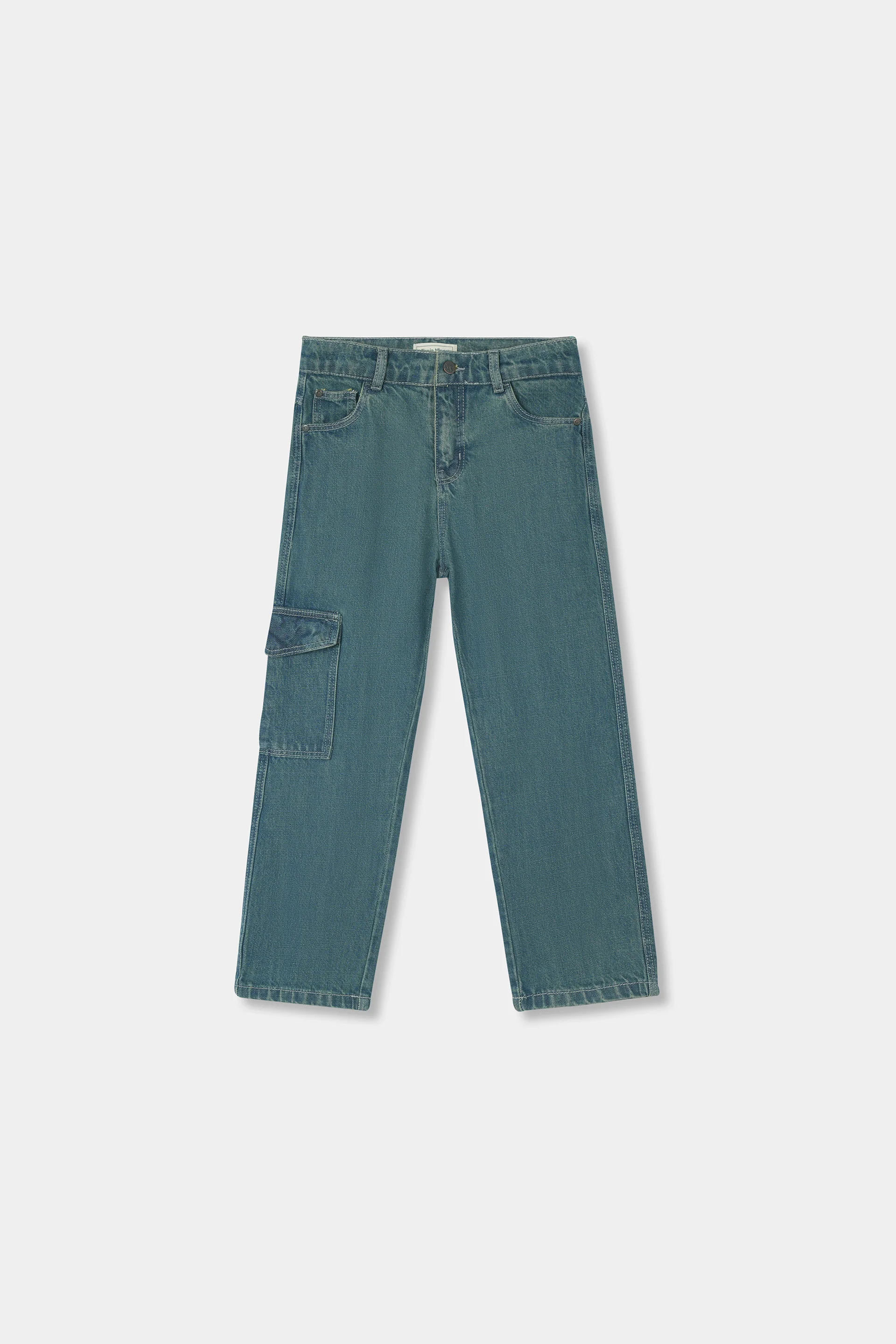 Denim Cargo Pant (WDT-546)