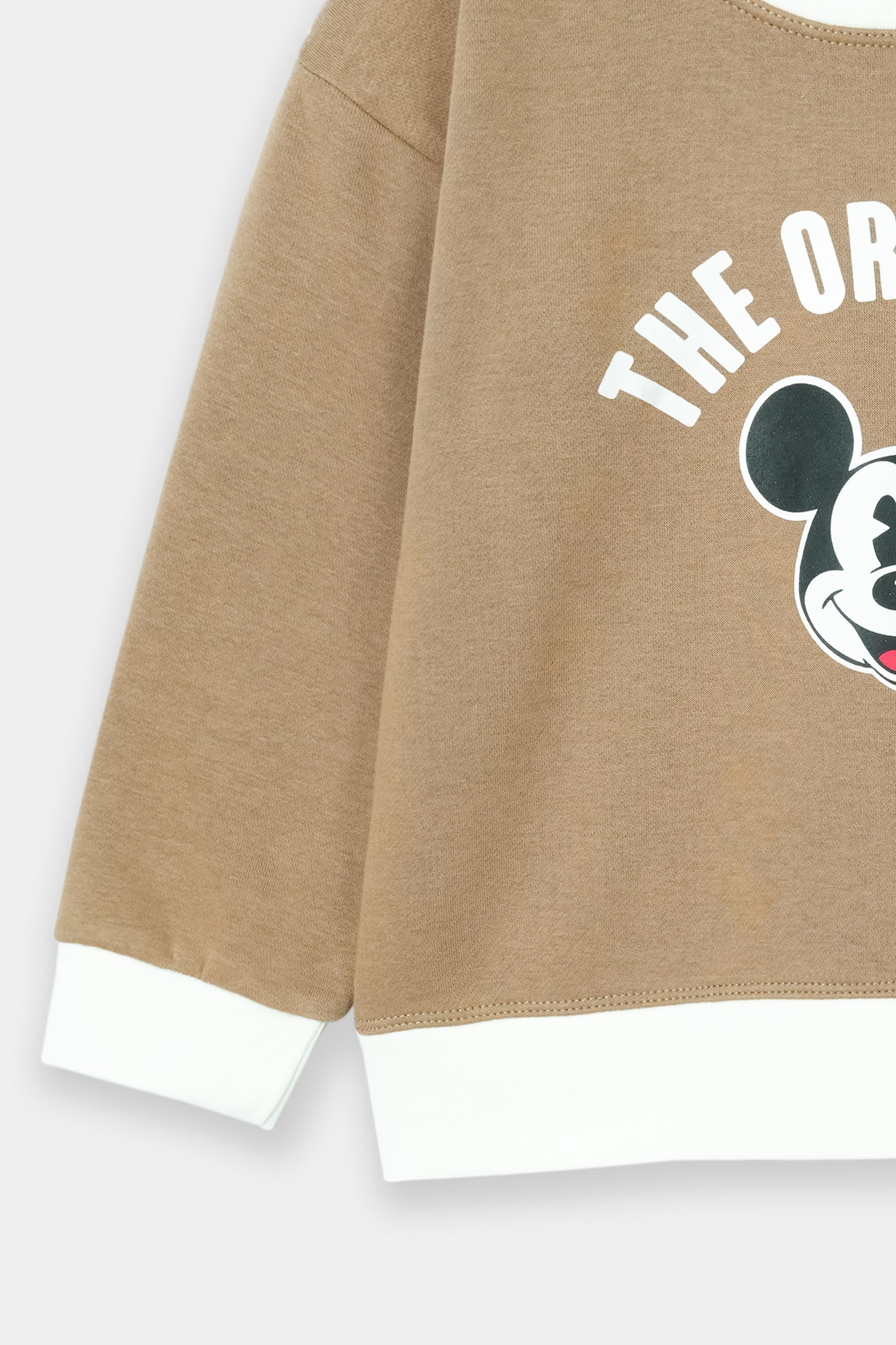 Graphic Baggy Drop Shoulder Sweatshirt (MSGFT-04) - Image 3