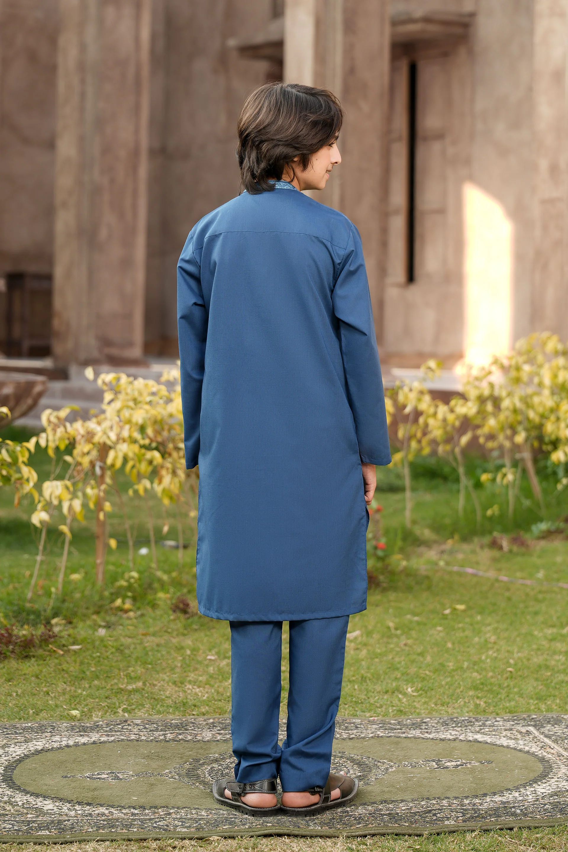 Embroidered Kurta & Trousers (MSFBSK-919) - Image 4