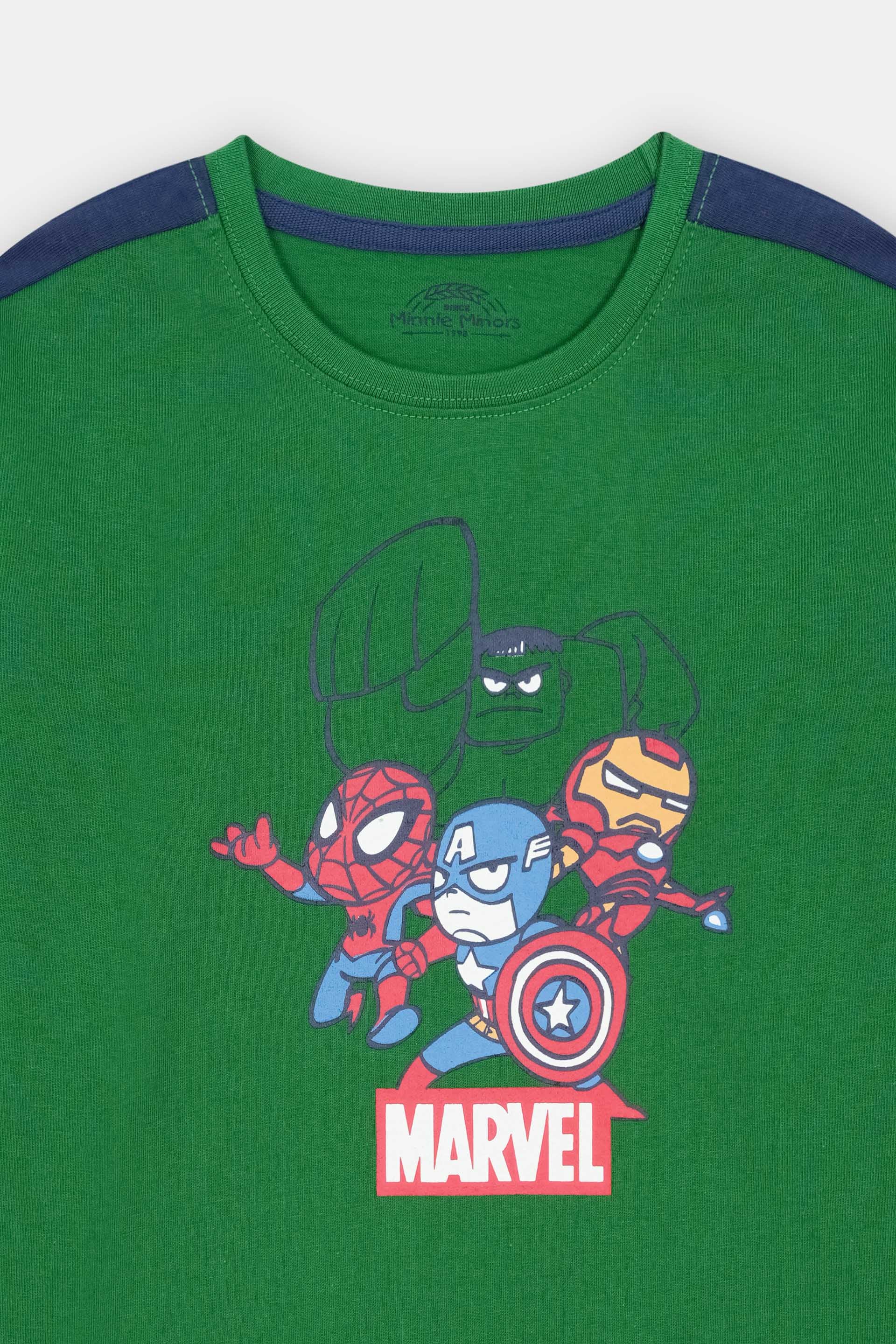 Long Sleeve Graphic T-Shirt With Shoulder Panel (BKTJ-126) - Image 3