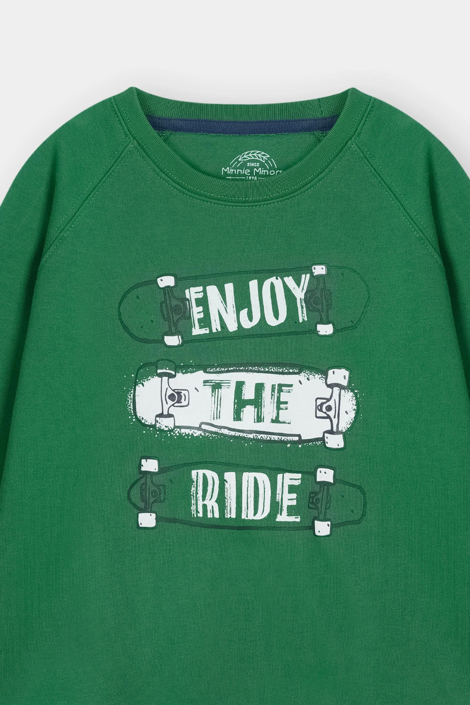 Raglan Sleeve Sweat Shirt (MSBKTF-11) - Image 2