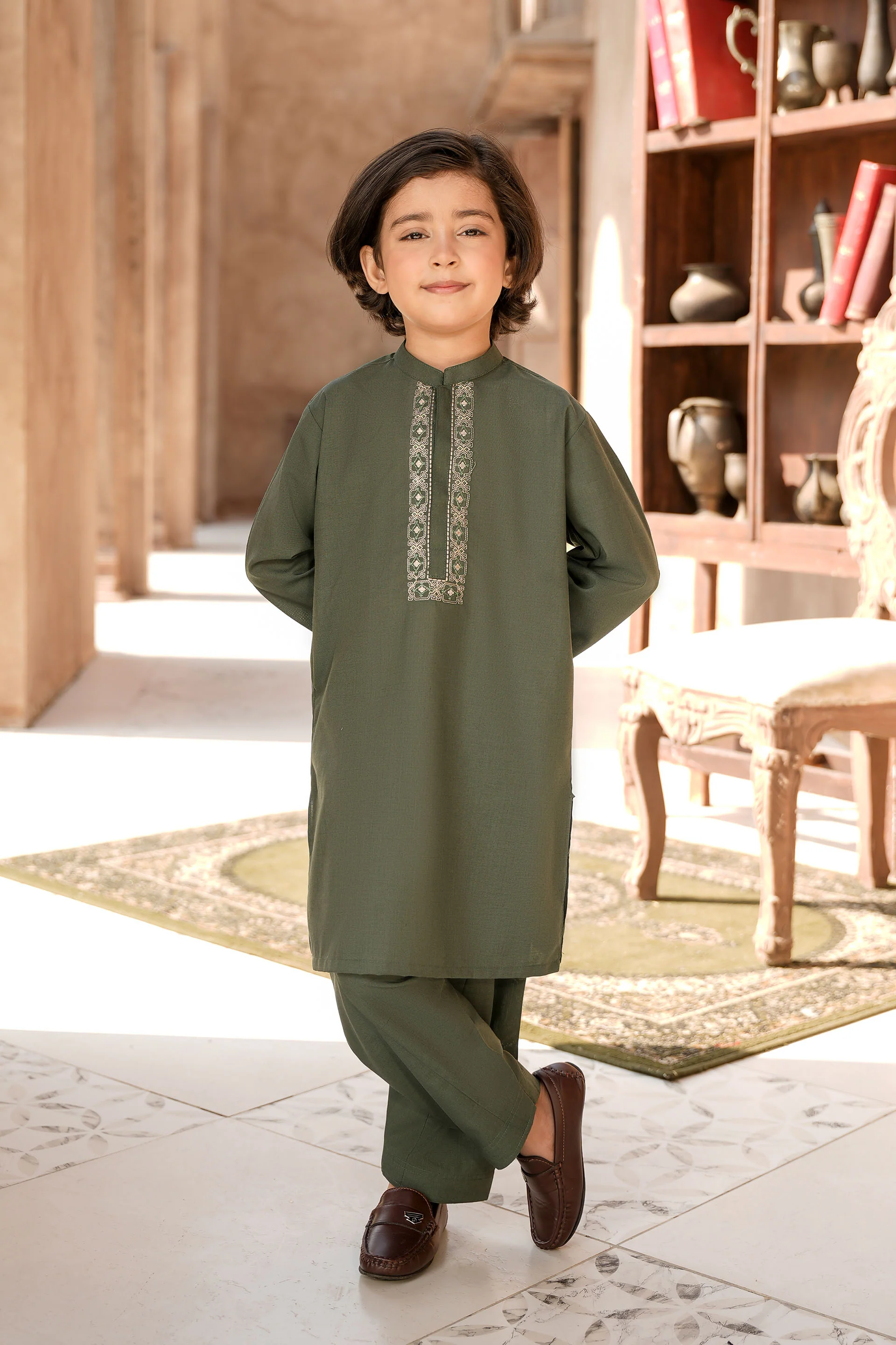Embroidered Kurta & Shalwar (MSFBSK-920)