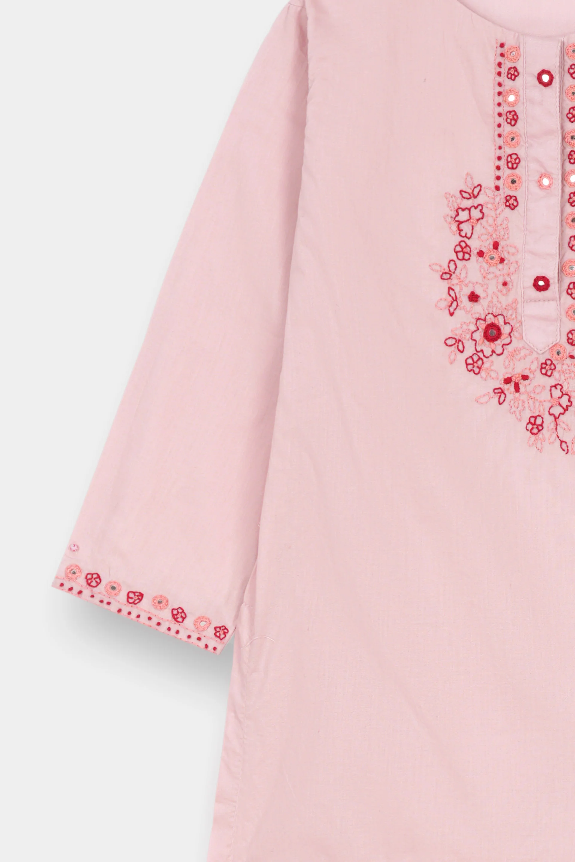 Handwork Kameez & Trousers (ISKH-61) - Image 3