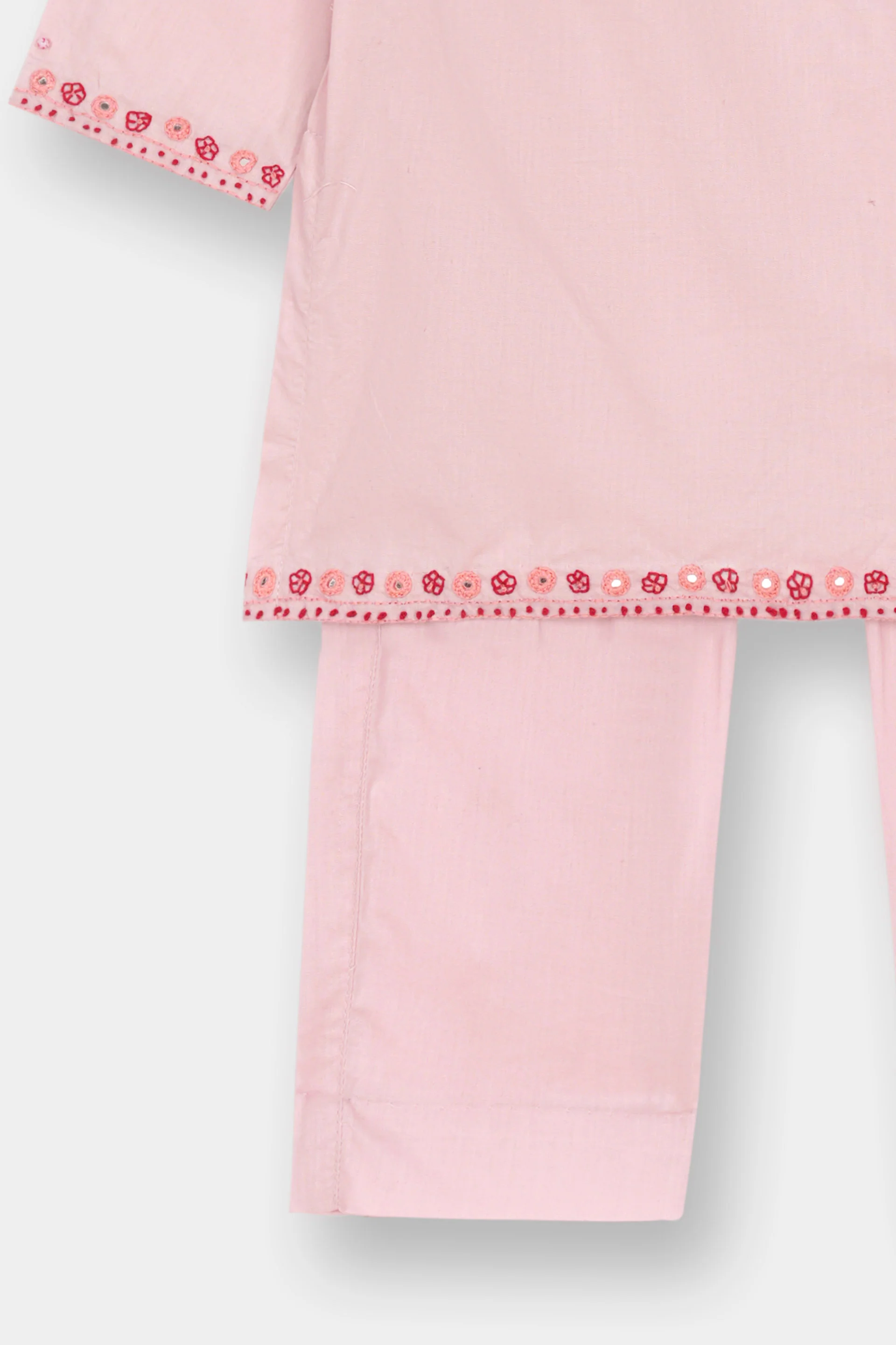 Handwork Kameez & Trousers (ISKH-61) - Image 4